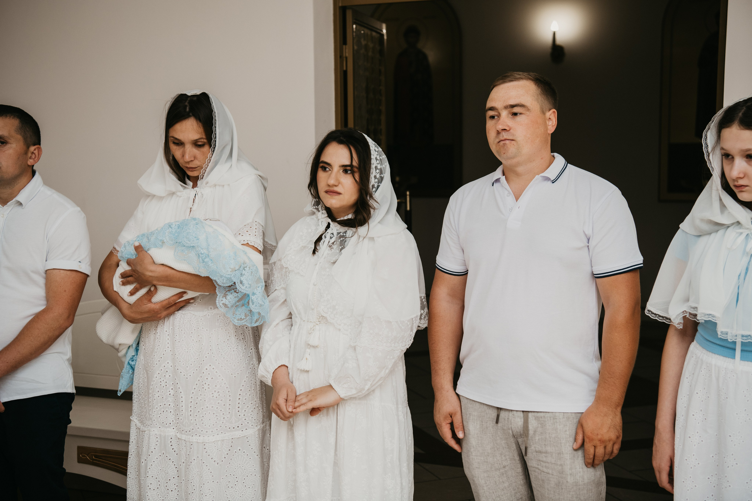 Крещение Евгения. Фотограф на выписку из роддома в Москве и МО