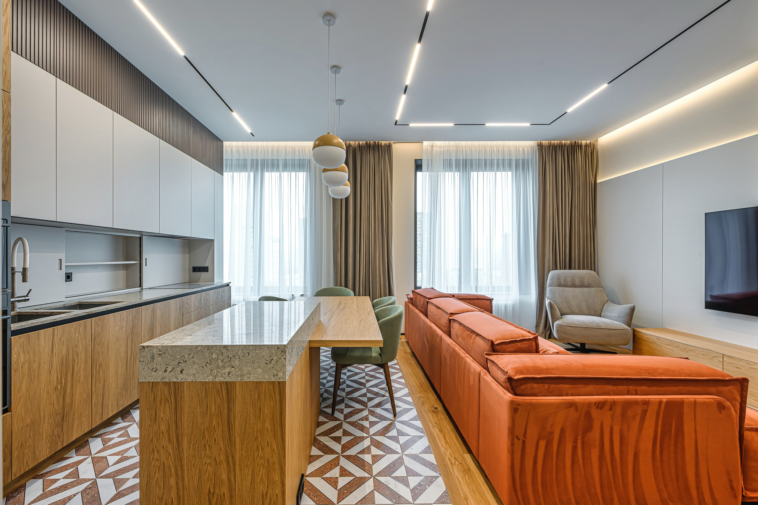 Интерьерная фотосъёмка современного ремонта. Интерьерный & Репортажный фотограф Озеров Денис, г. Москва