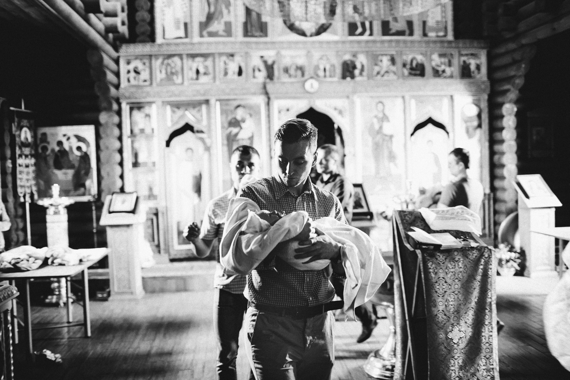 Крещение. Дмитрий и Юлия. Свадебный фотограф в Москве — Павел Воронцов