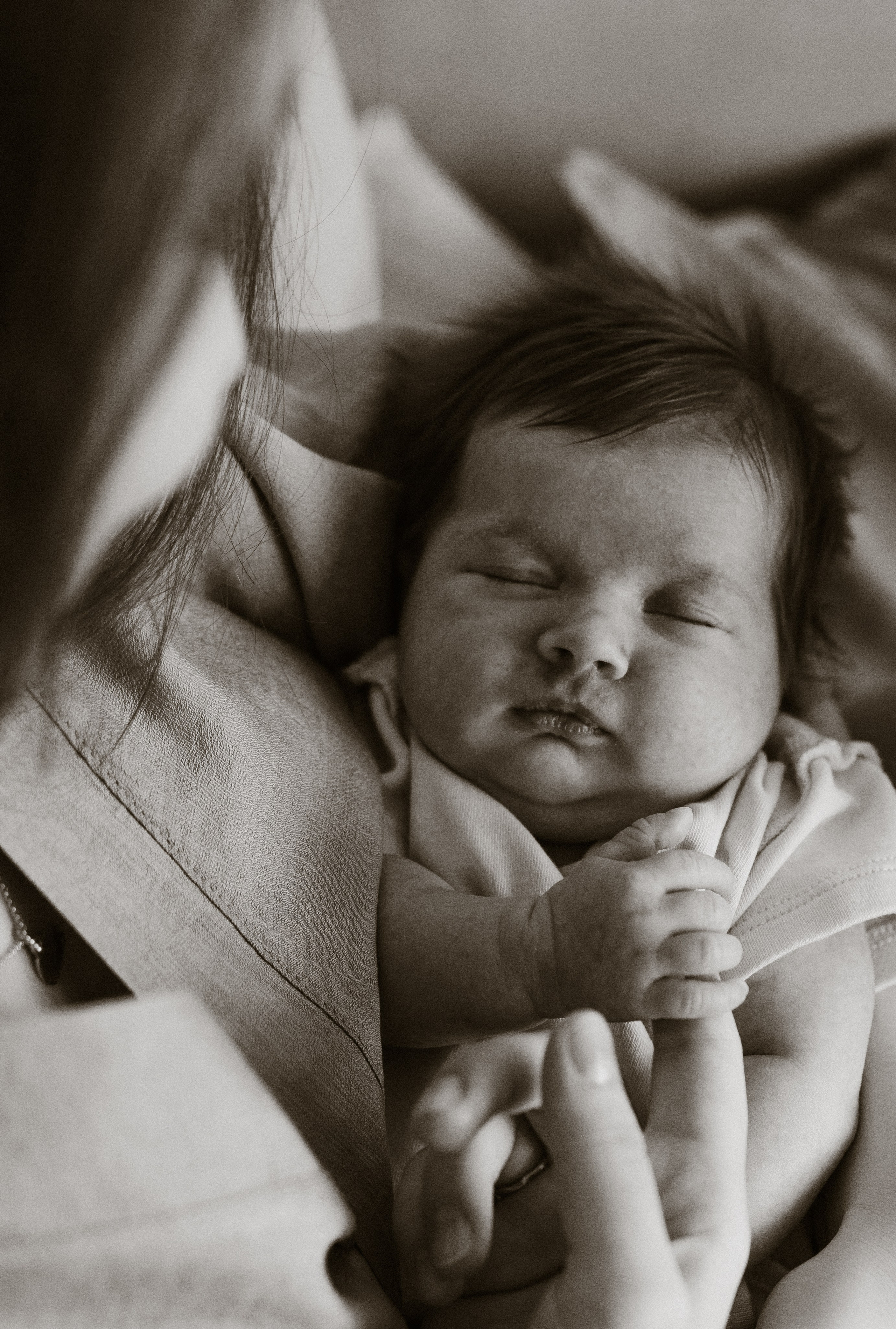 Василисе 1 месяц. Семейный, ньюборн фотограф, фотограф на роды в Москве, Виктория Тюльдюкова