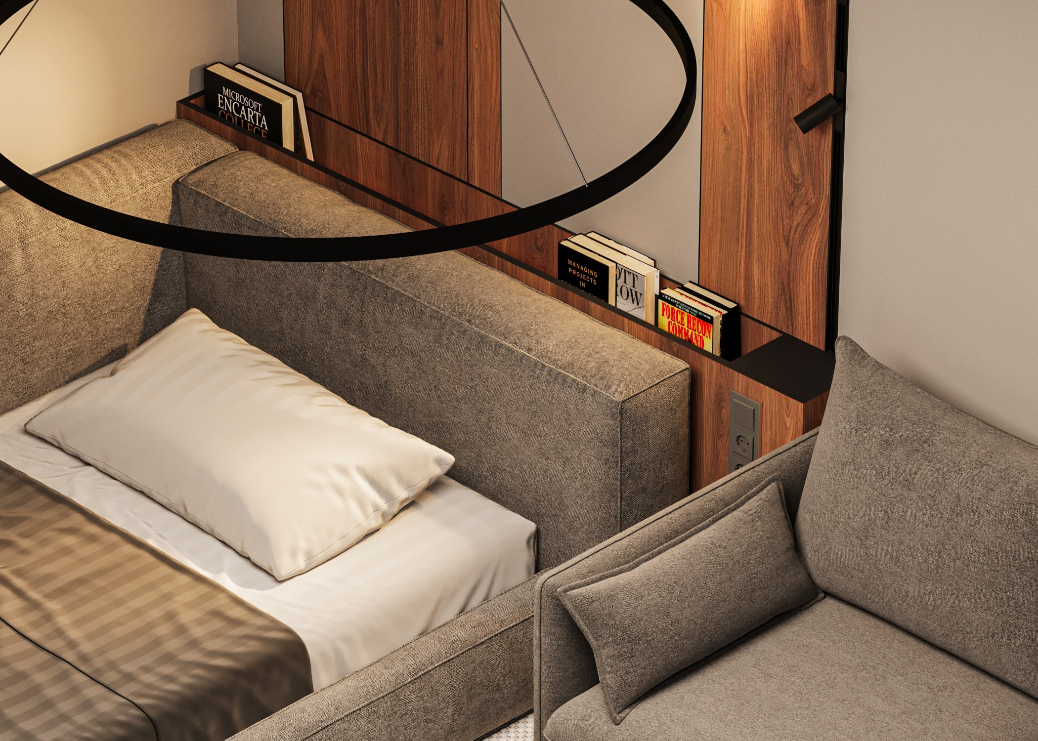 Дизайн загородного дома, Симферопольский р-н, Мирное — 170 м², 2024. Расим Селяметов — дизайн интерьера в Крыму