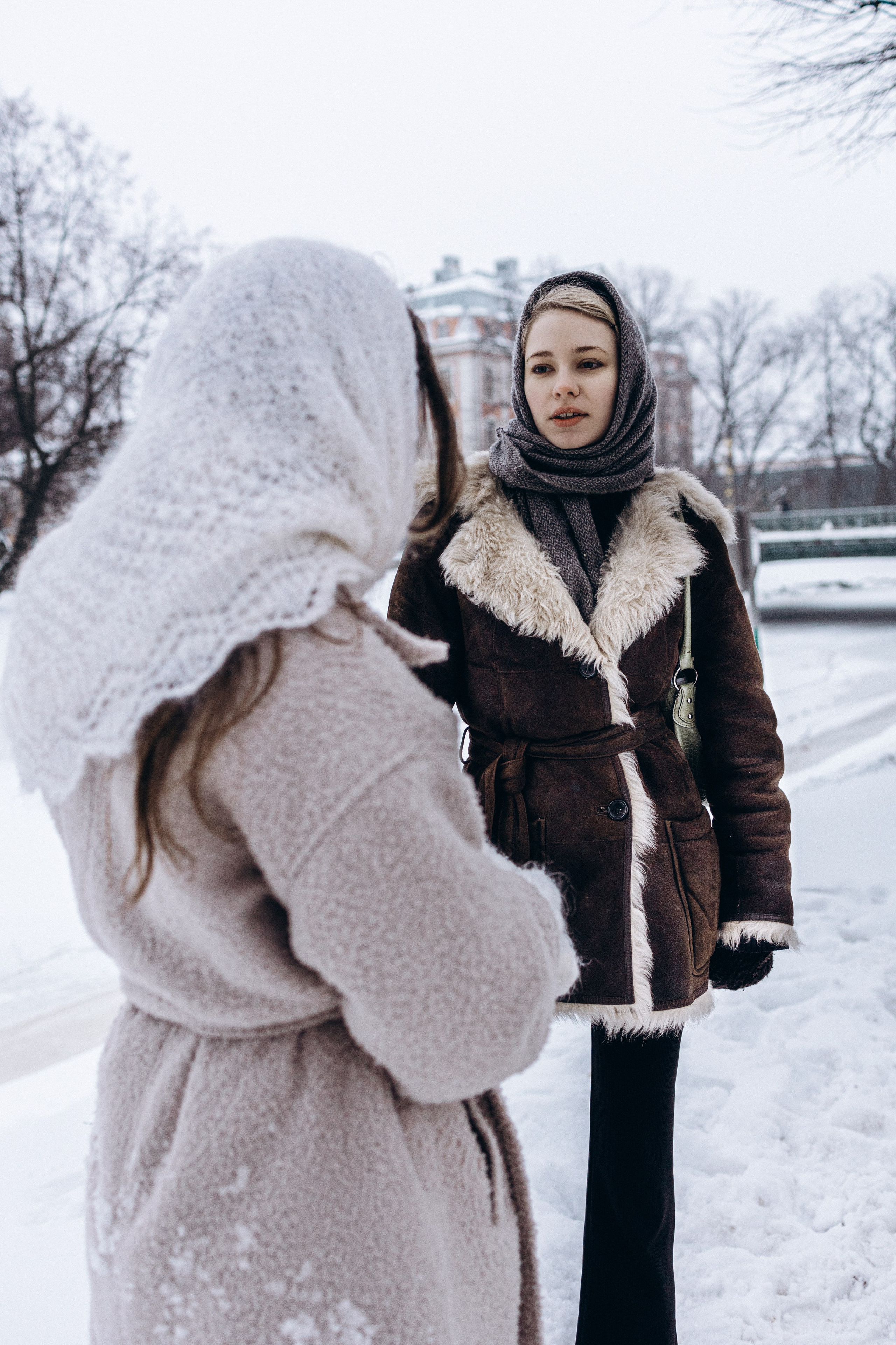 В объятьях снега и Невы. Семейный фотограф в Санкт-Петербурге Лена Соколова