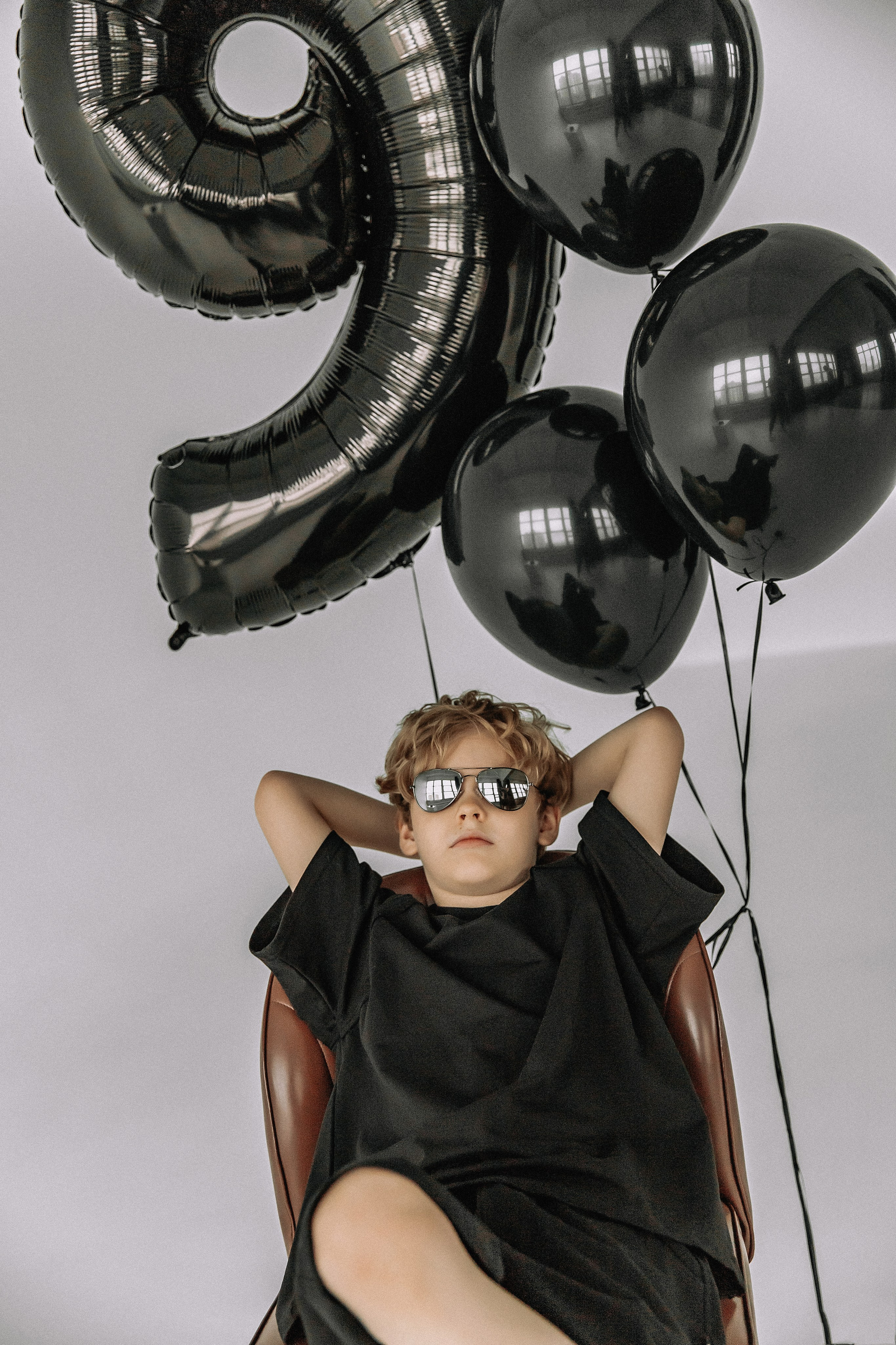 9 лет Black style. Детский и семейный фотограф в Красноярске Юлия Бирюкова