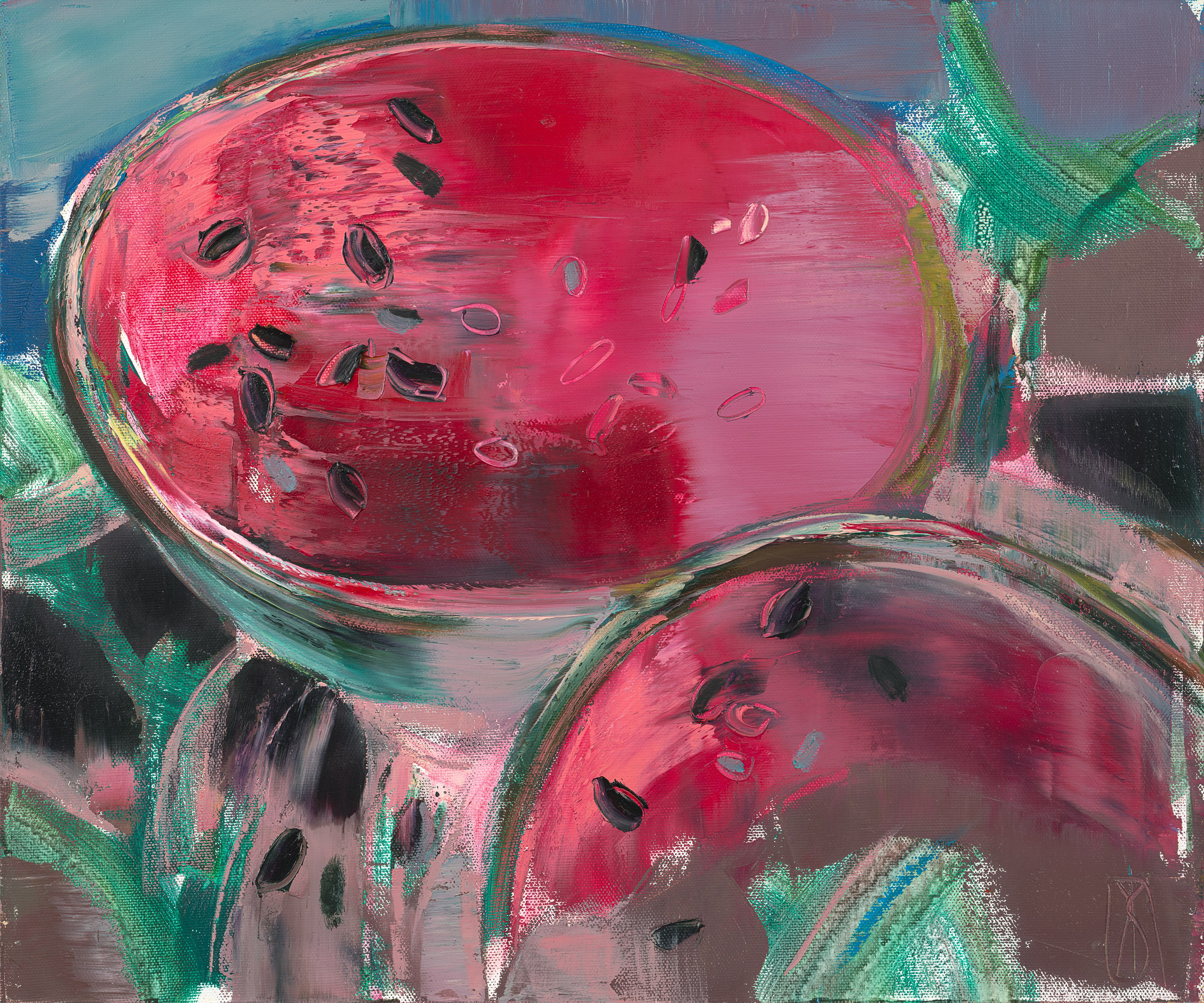 «Август» - художник Лариса Блохина (холст, масло, 50x60см, 2017)