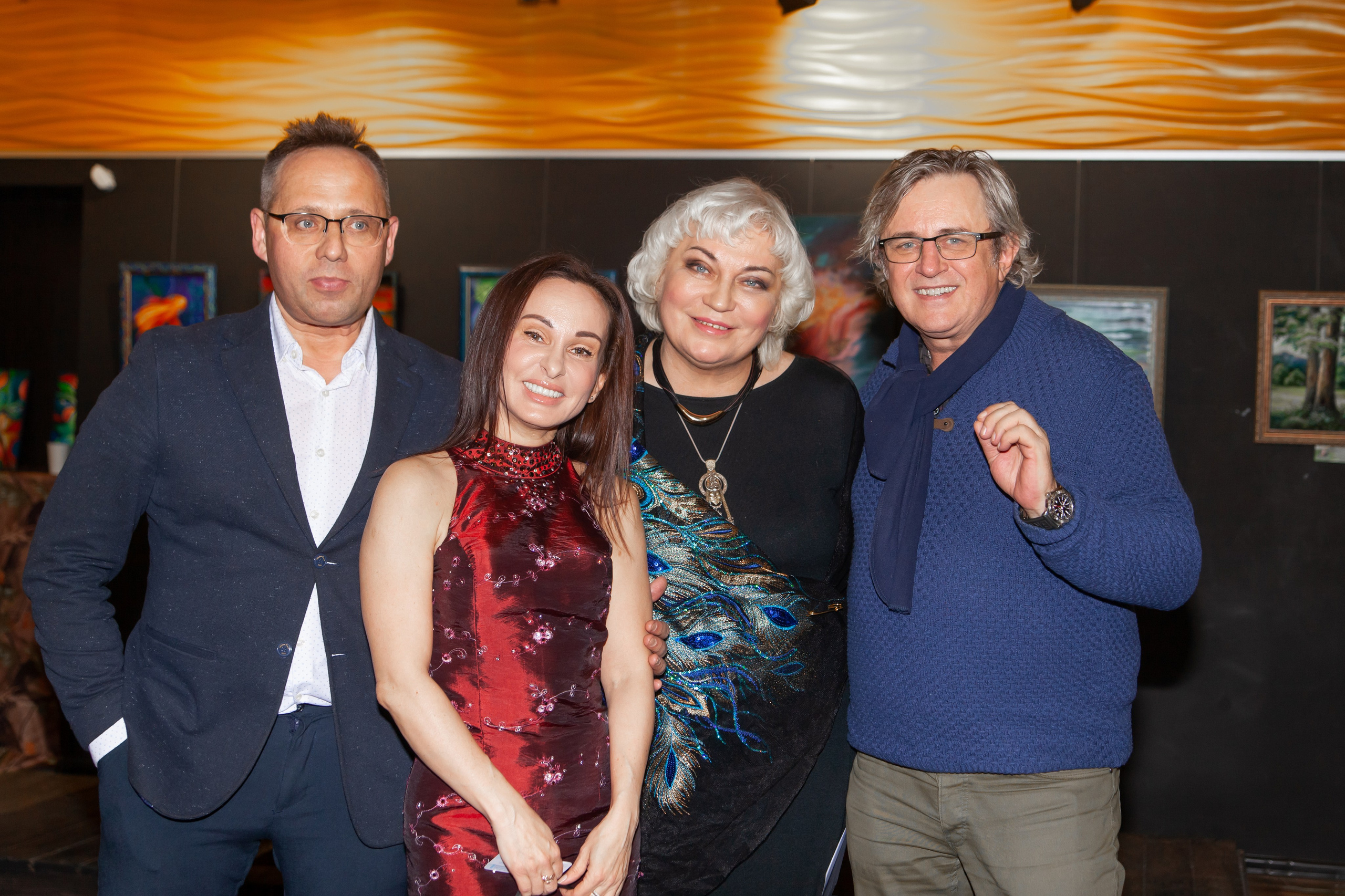 Открытие выставки КРАСКИ ОСЕНИ в Палате ремёсел. Портретный фотограф в СПб Ирина Маринина