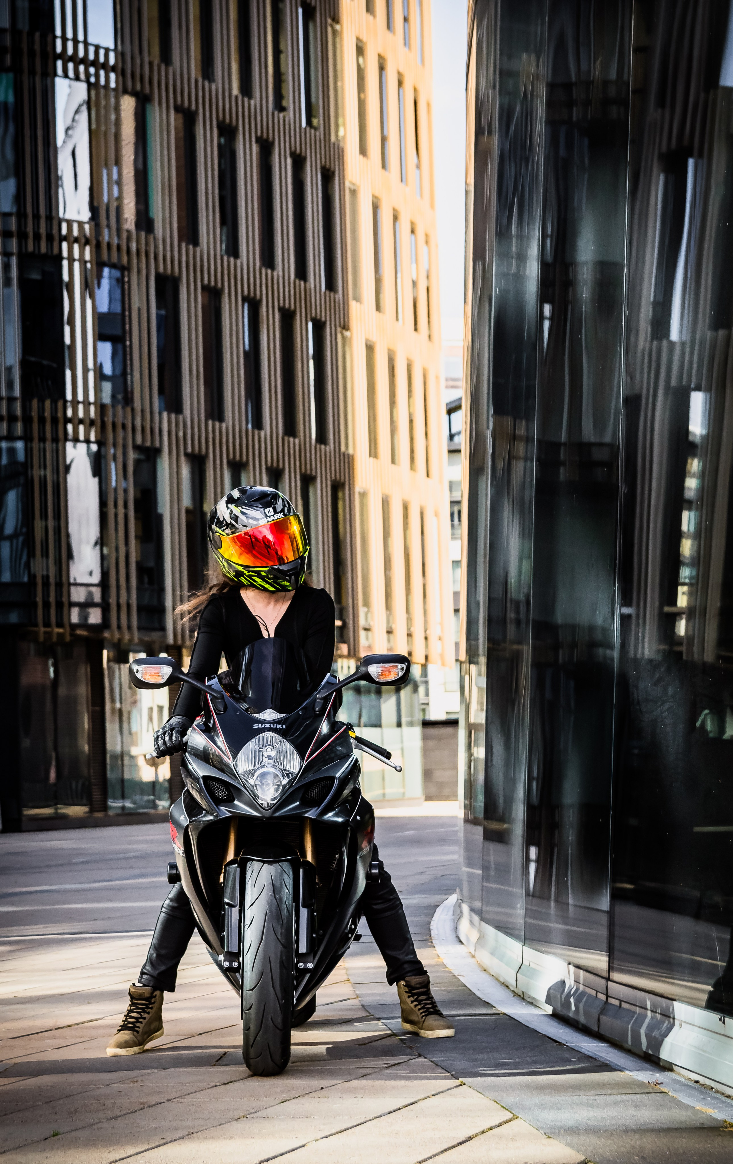 Кира и Кирилл — Suzuki GSX-R1000. Мотофотограф в Санкт-Петербурге Мария Скурская