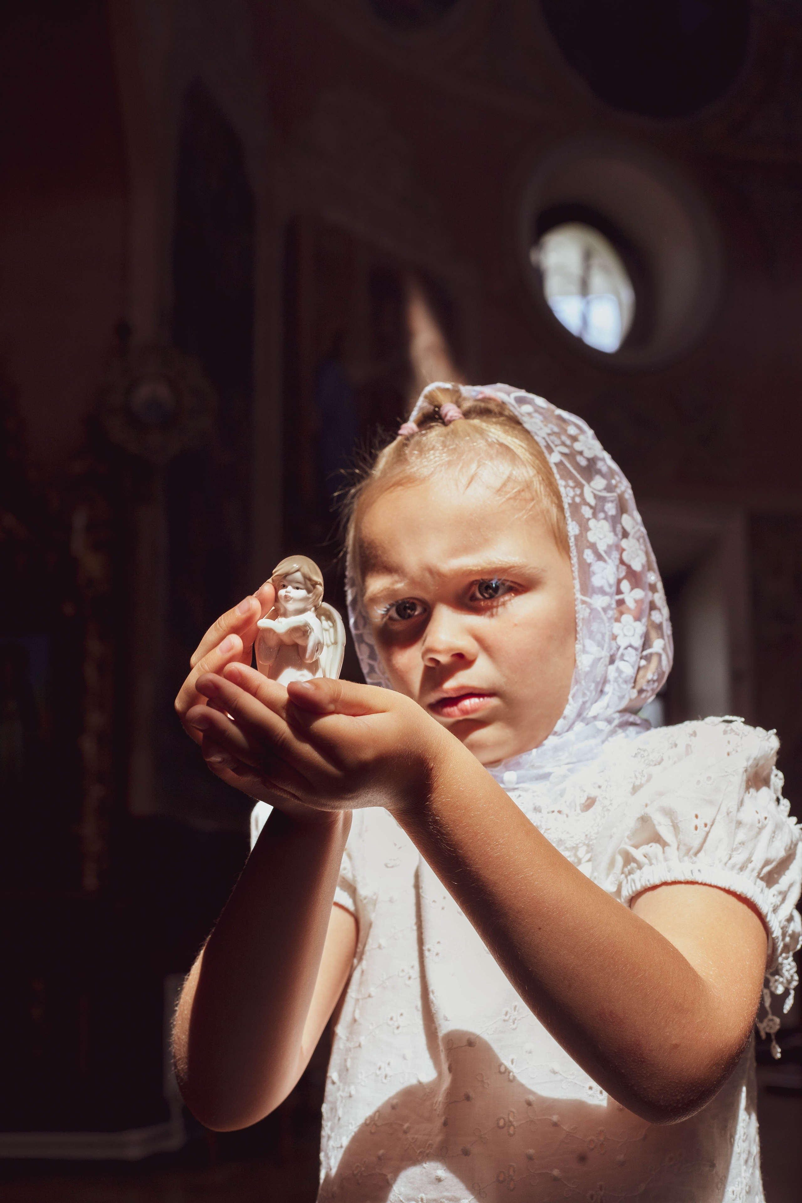 Таинство Крещения (постановочная съемка). Moscow_CPC