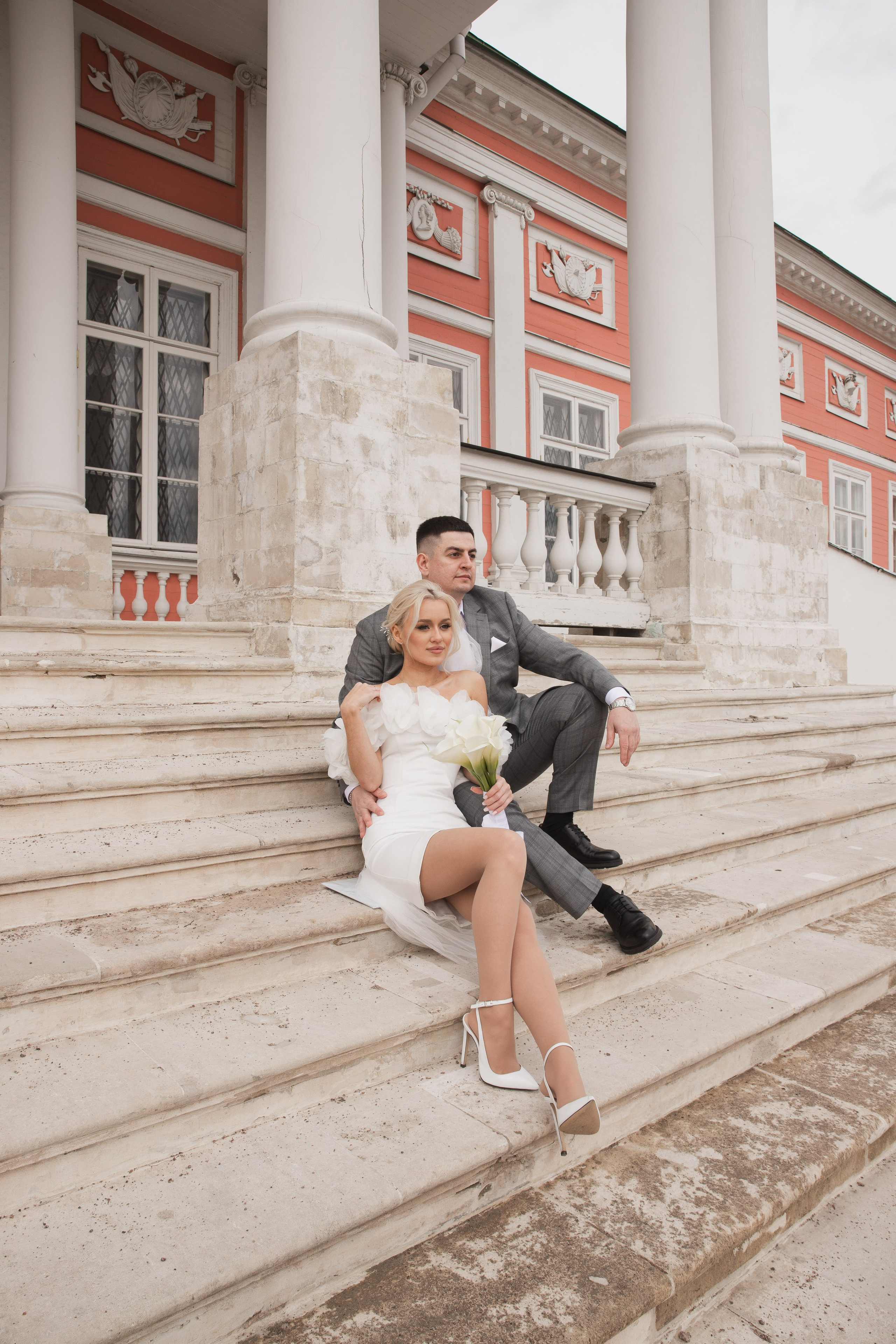 Свадьба в усадьбе Кусково. Свадебный и портретный фотограф в Москве Мария Кравченко