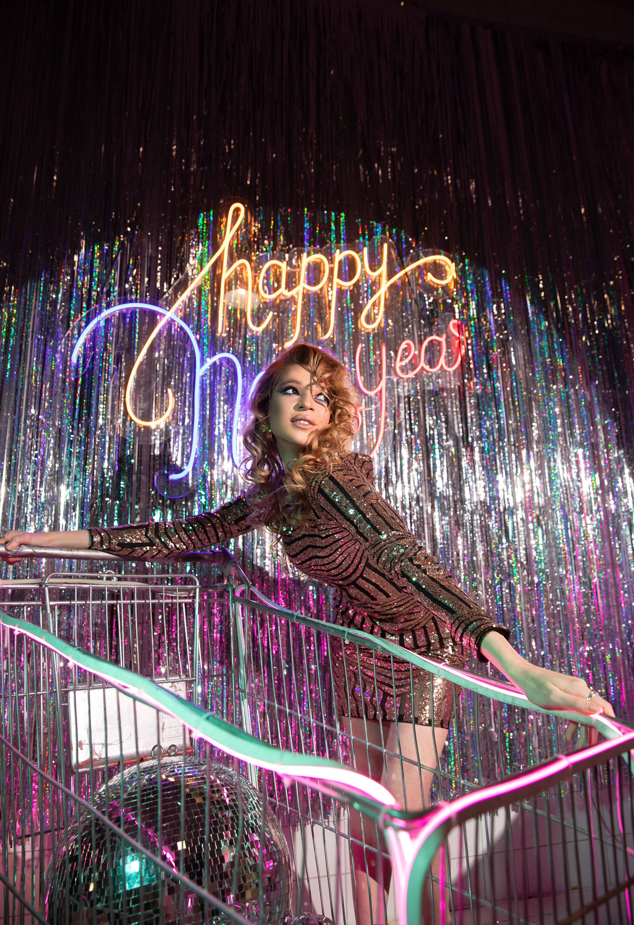 Новогодняя НЕОН. Свадебный и портретный фотограф в Москве Мария Кравченко