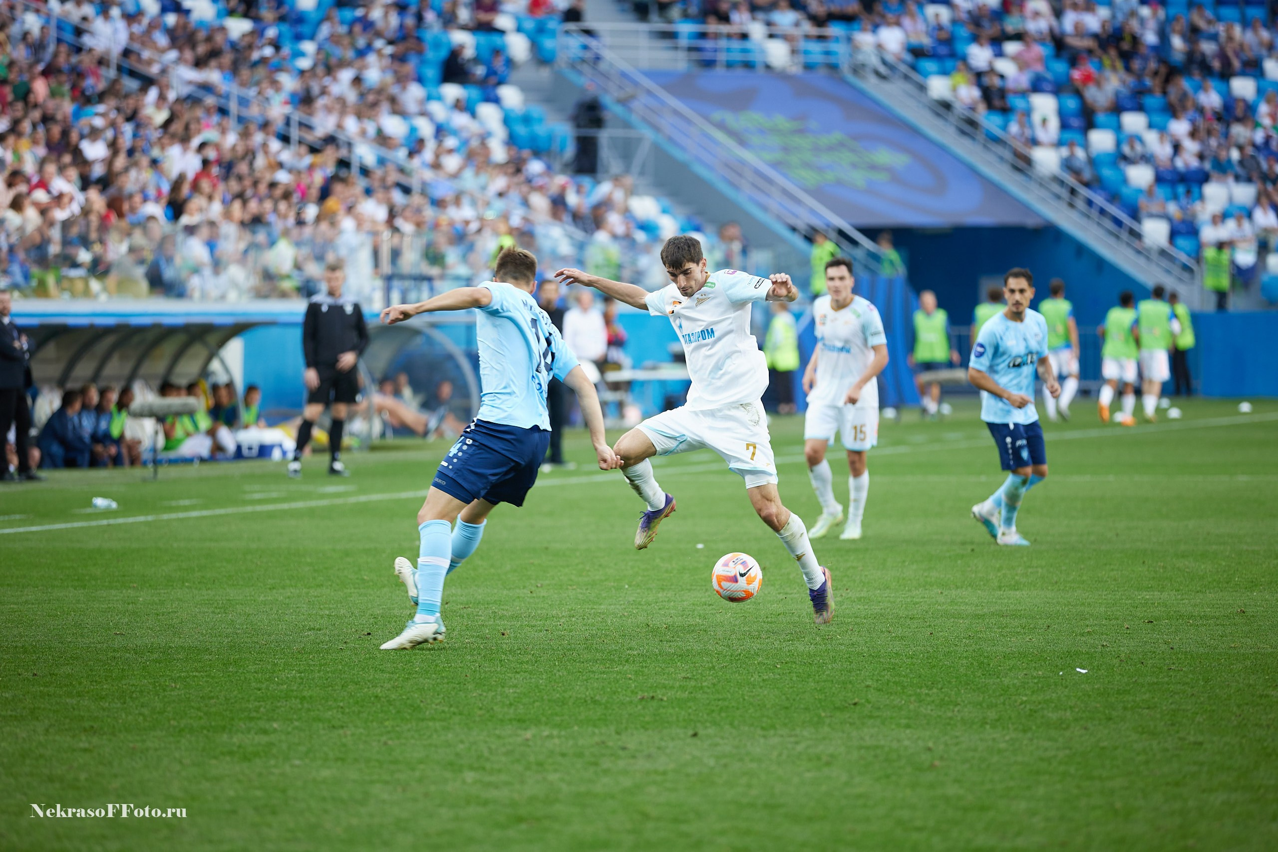 РПЛ ФК Зенит — ФК Пари НН. Спортивный фотограф Некрасов Денис