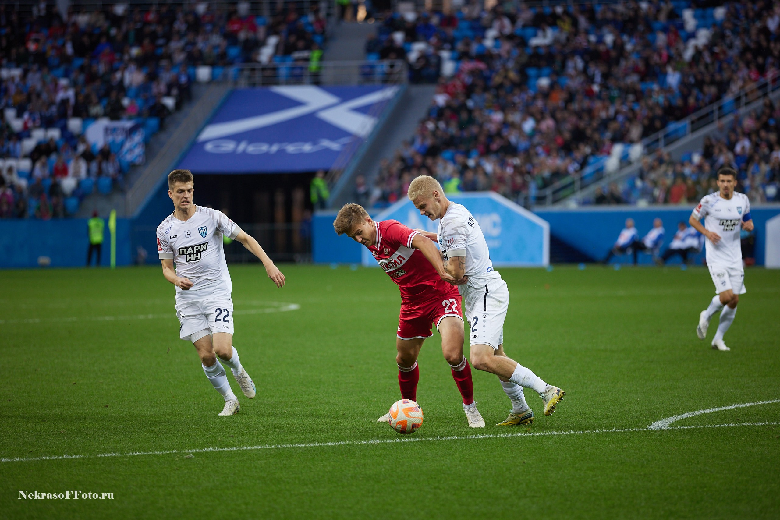 РПЛ ФК Пари НН- ФК Спартак. Спортивный фотограф Некрасов Денис