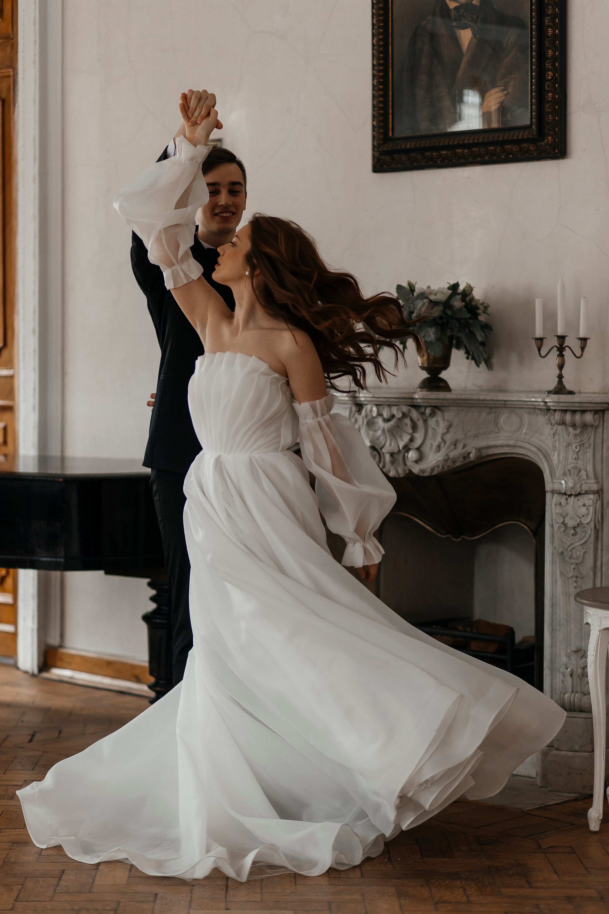 Мария и Александр (съемка в библиотеке). Фотограф в Москве Екатерина Потапова