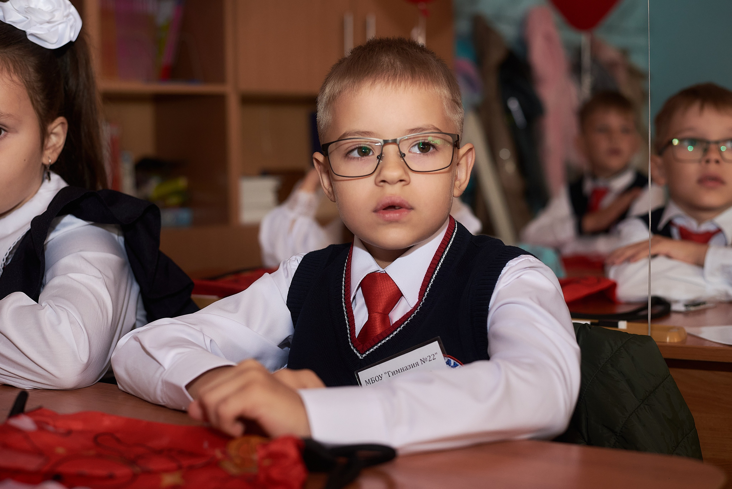 Первый класс. Фотограф Елена Дука. Контент съемка. Семейная фотография