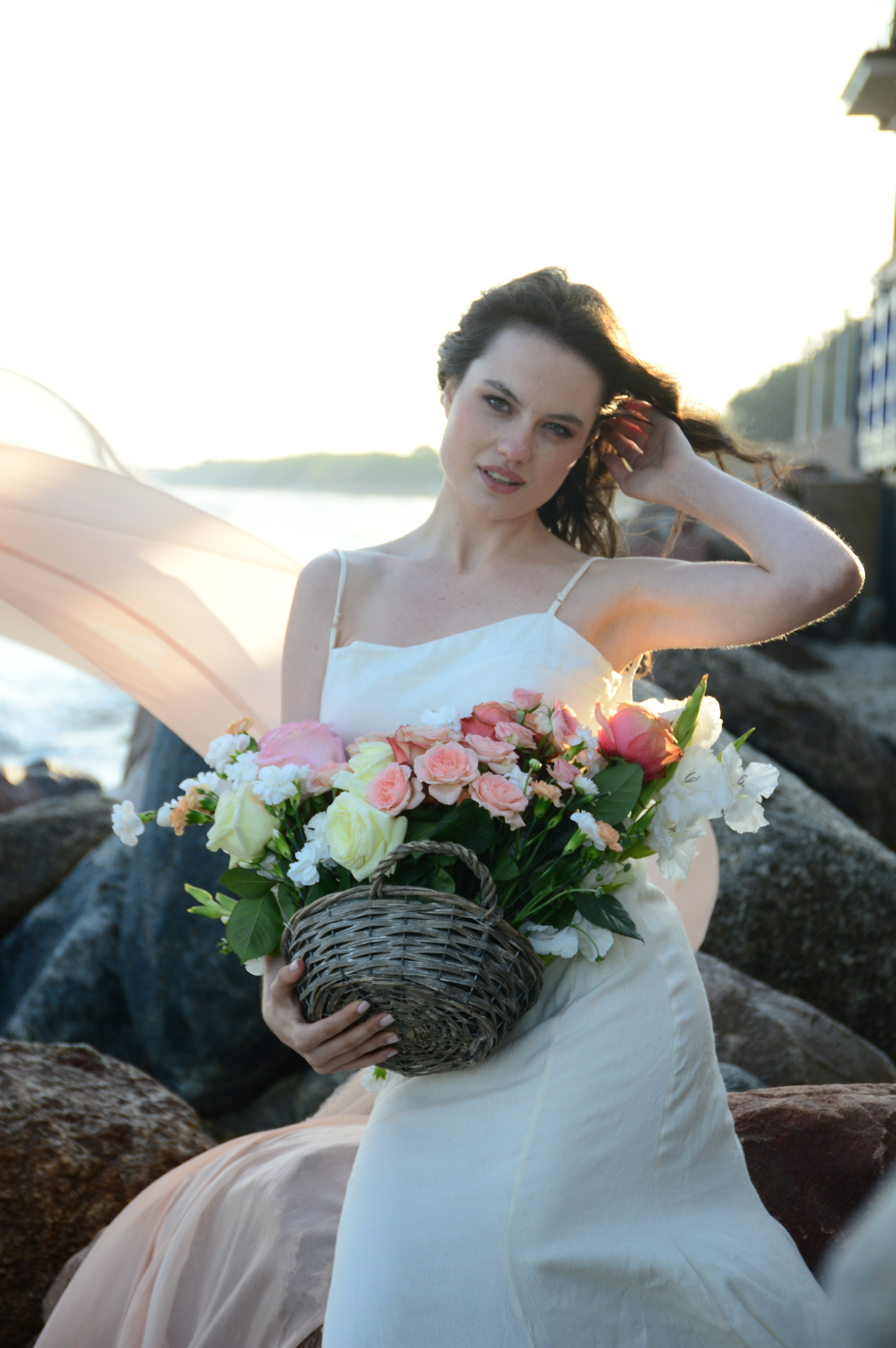 Индивидуальная съемка на берегу моря. Фотограф Зеленоградск