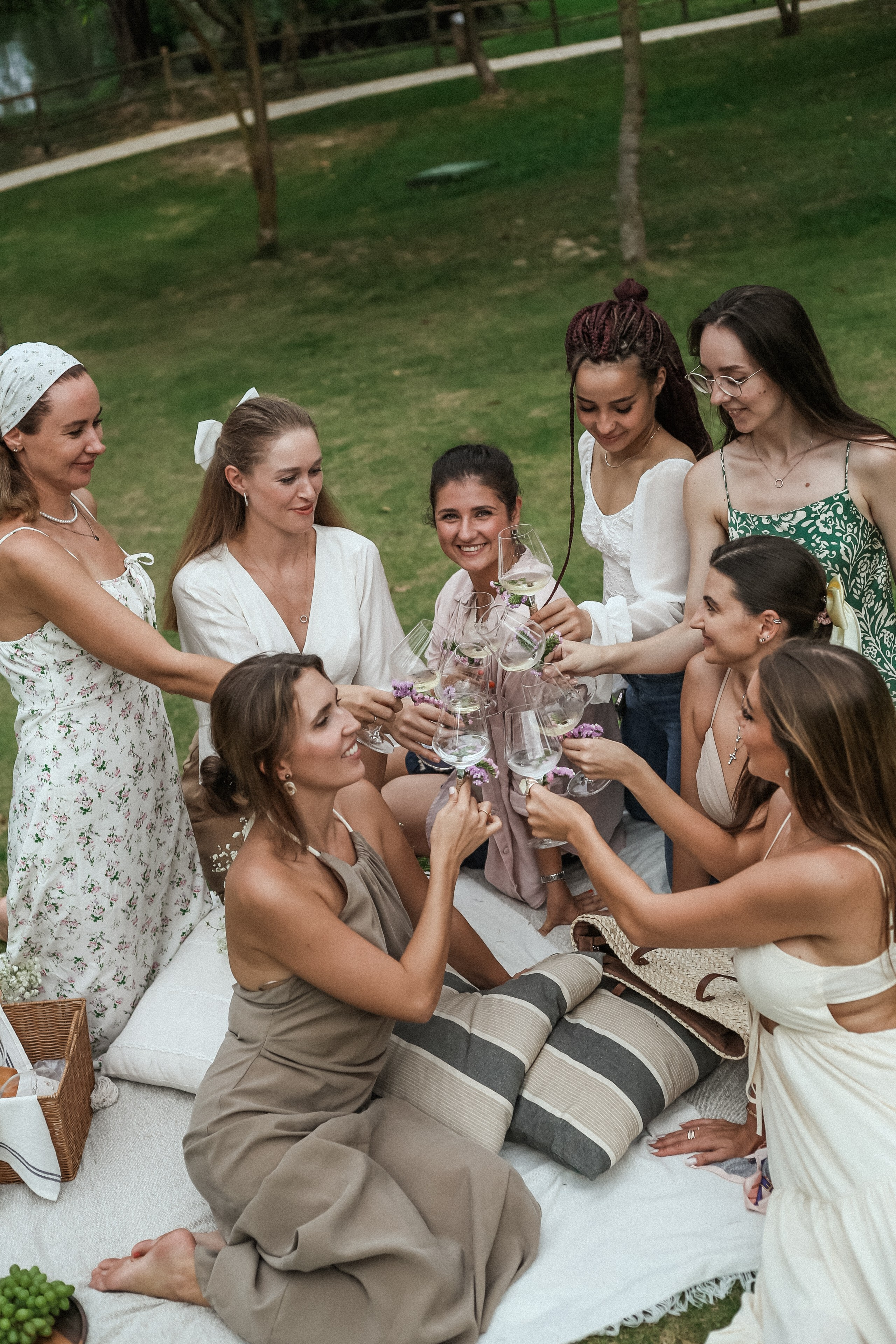 Винный Девичник в стиле Прованс. Фотограф и видеограф Анна Домашенко
