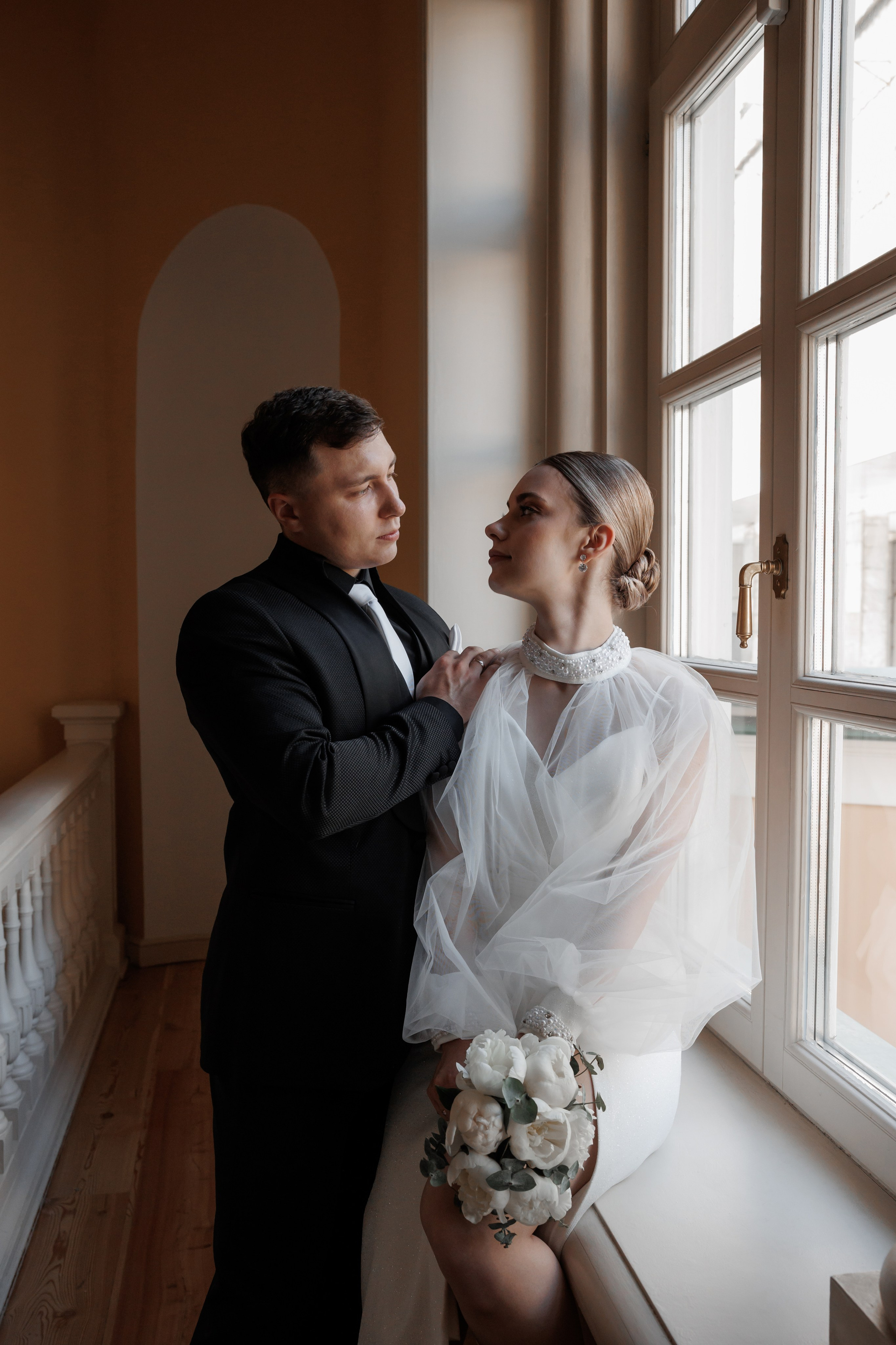 Анна и Сергей, Особняк Муравьевых-Апостолов, прогулка по ВДНХ, ресторан «Домик в саду». Свадебный и репортажный фотограф (Москва, Королев и другие)