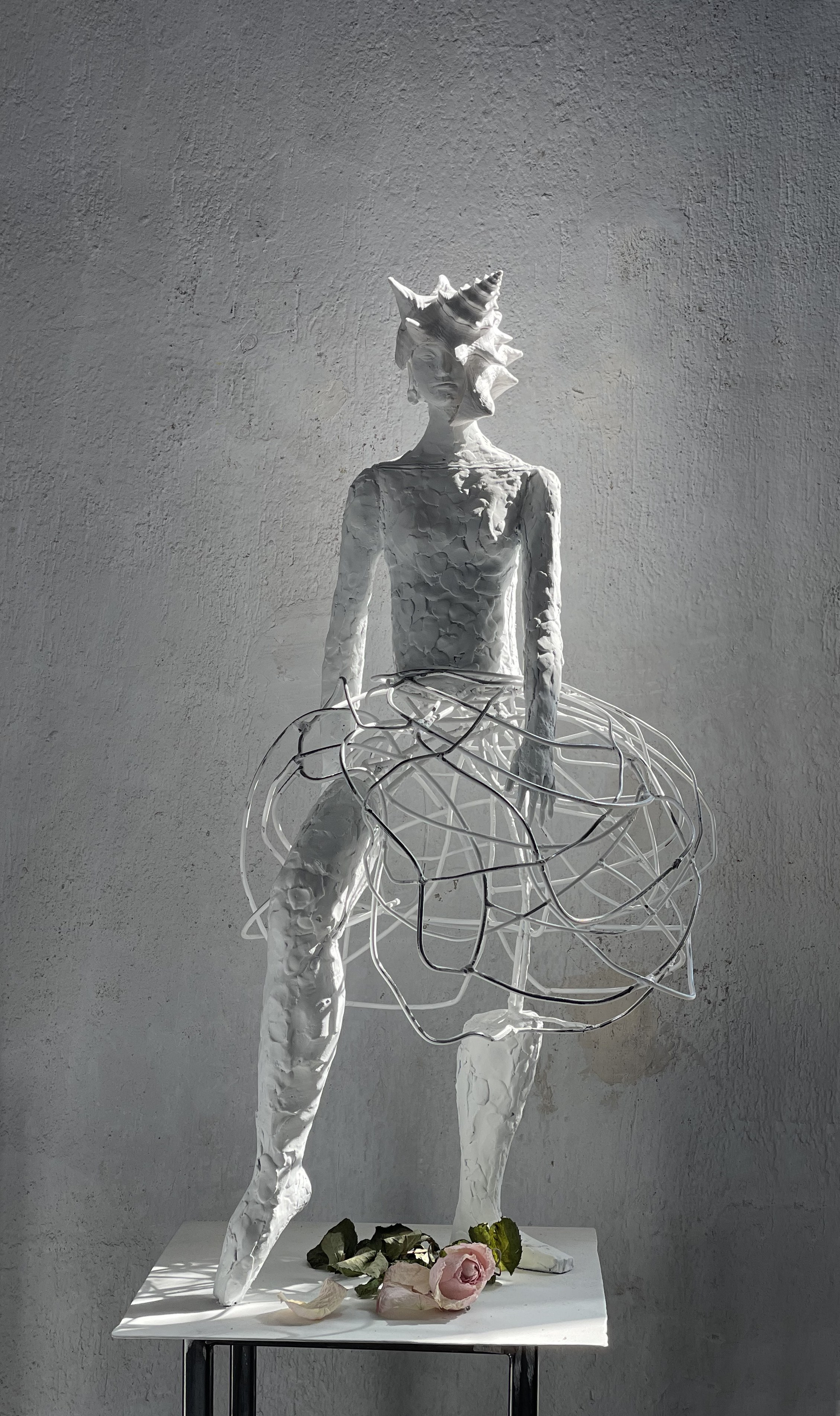 Белая балерина. Художник — скульптор Антонина Фатхуллина