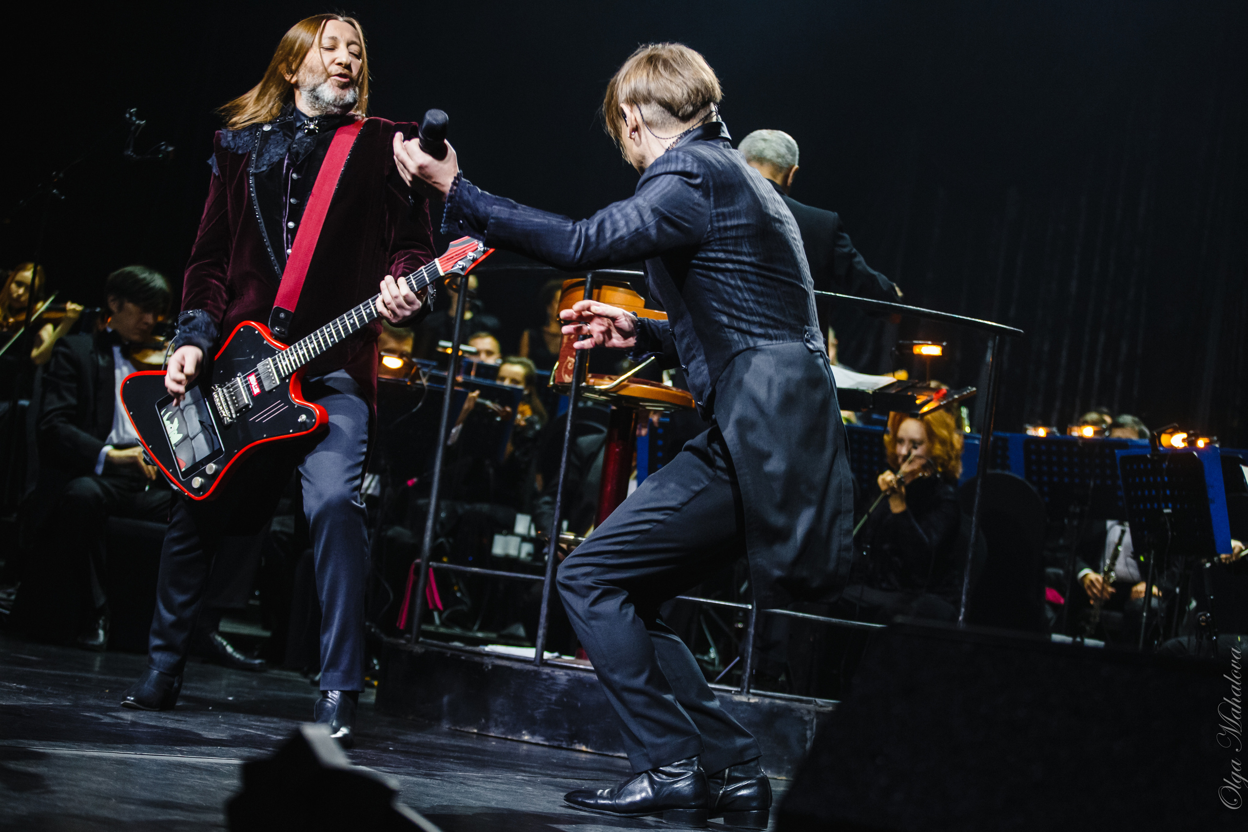 Би-2 с симфоническим оркестром, Crocus City Hall. Фотограф Ольга Махалова — Санкт-Петербург, Москва, Нижний Новгород