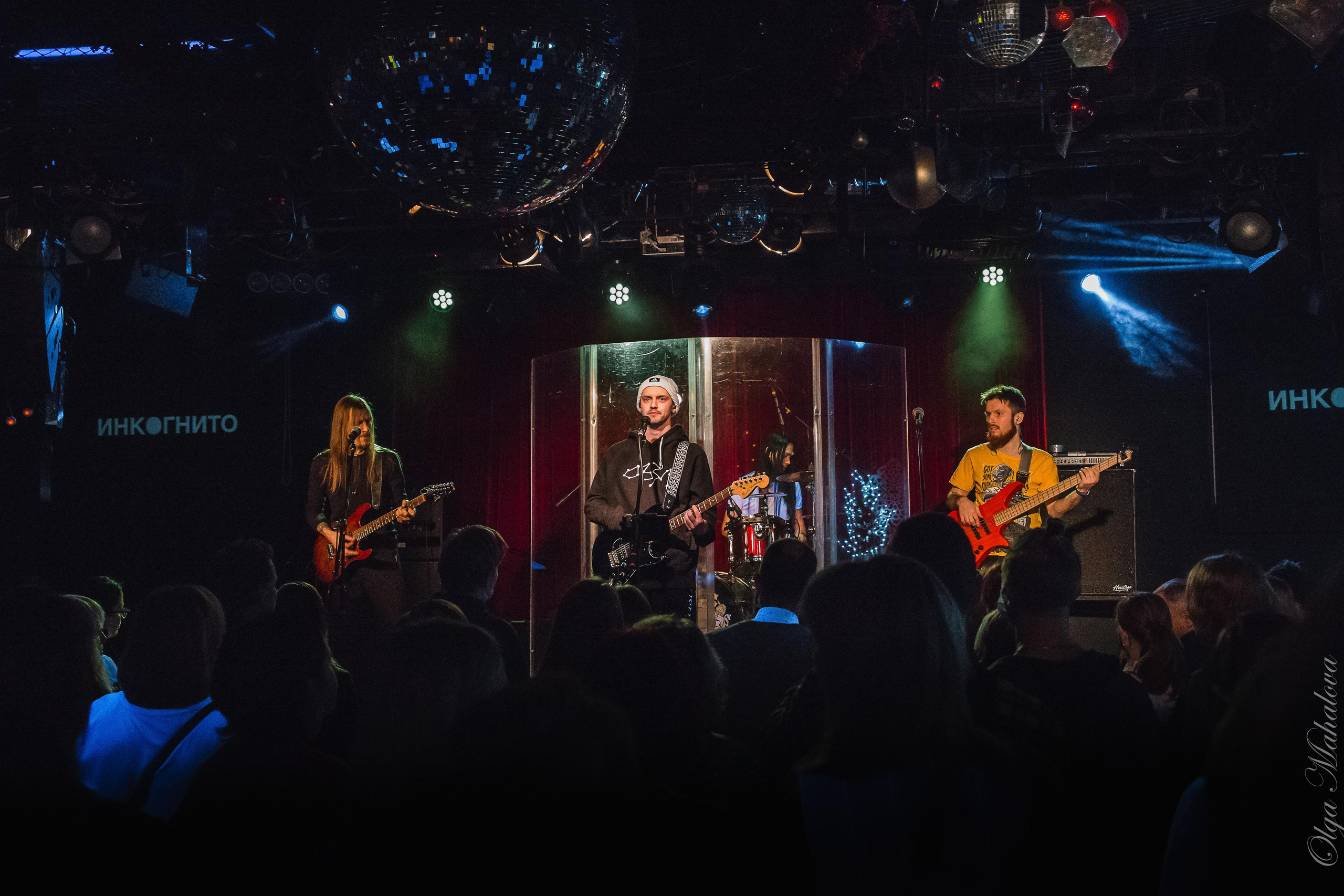 Инкогнито, клуб 16 Тонн. Фотограф Ольга Махалова — Санкт-Петербург, Москва, Нижний Новгород