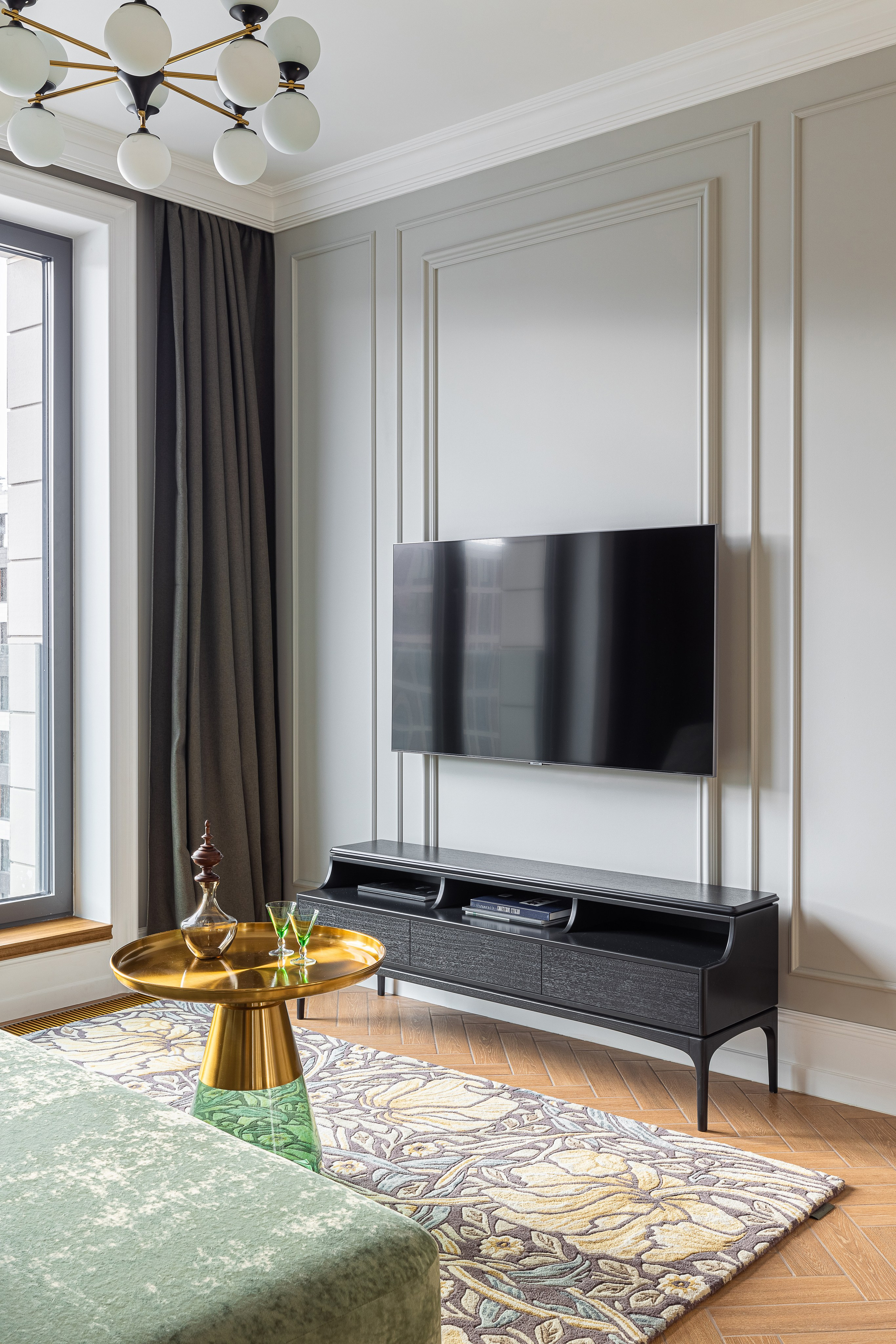 Квартира 64 кв.м в Петербурге для семейной пары. Дизайн интерьеров Москва / Петербург / регионы