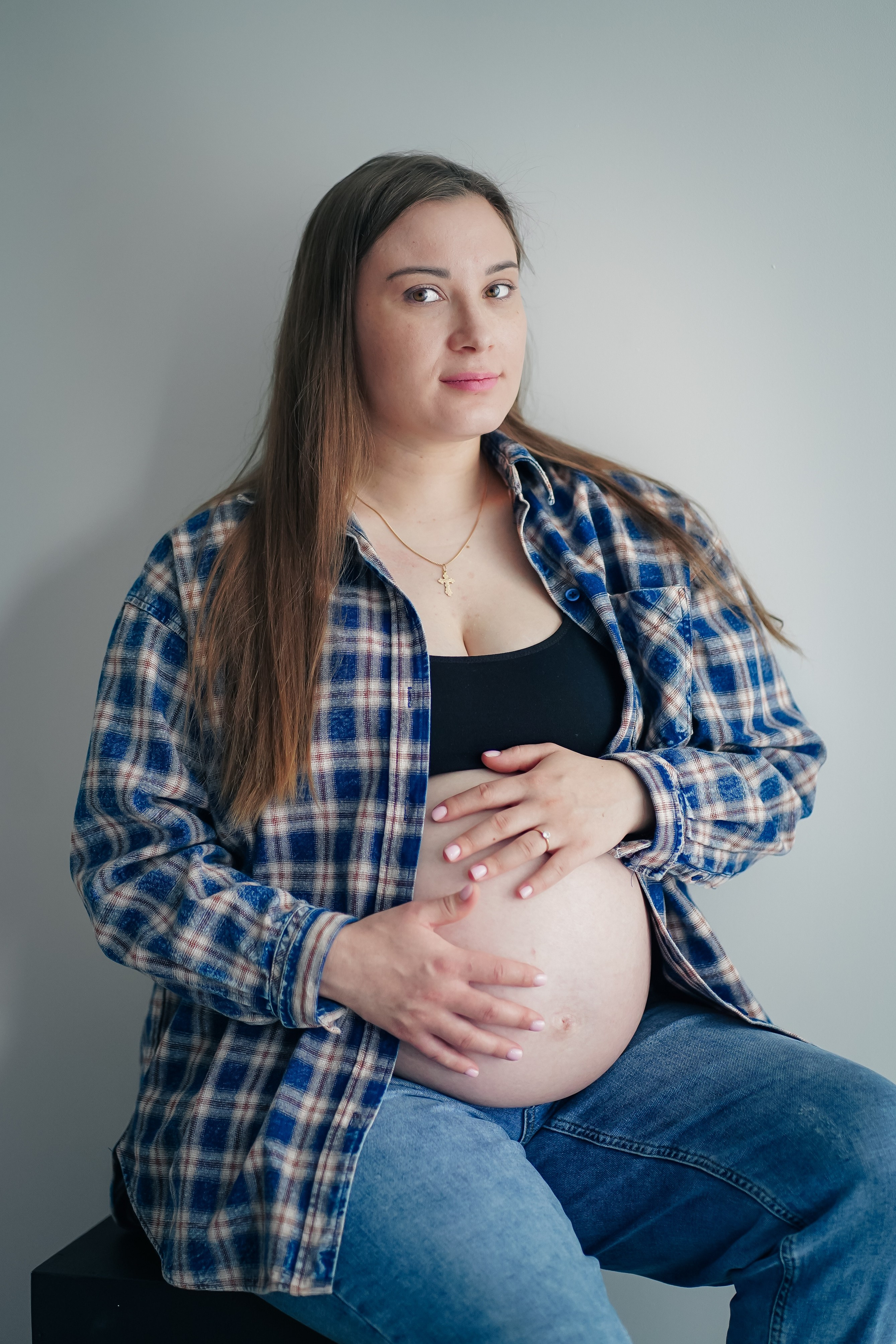 Александра и Алексей в ожидании чуда. Семейный и детский фотограф в Москве (Тинао) Галкина Алевтина