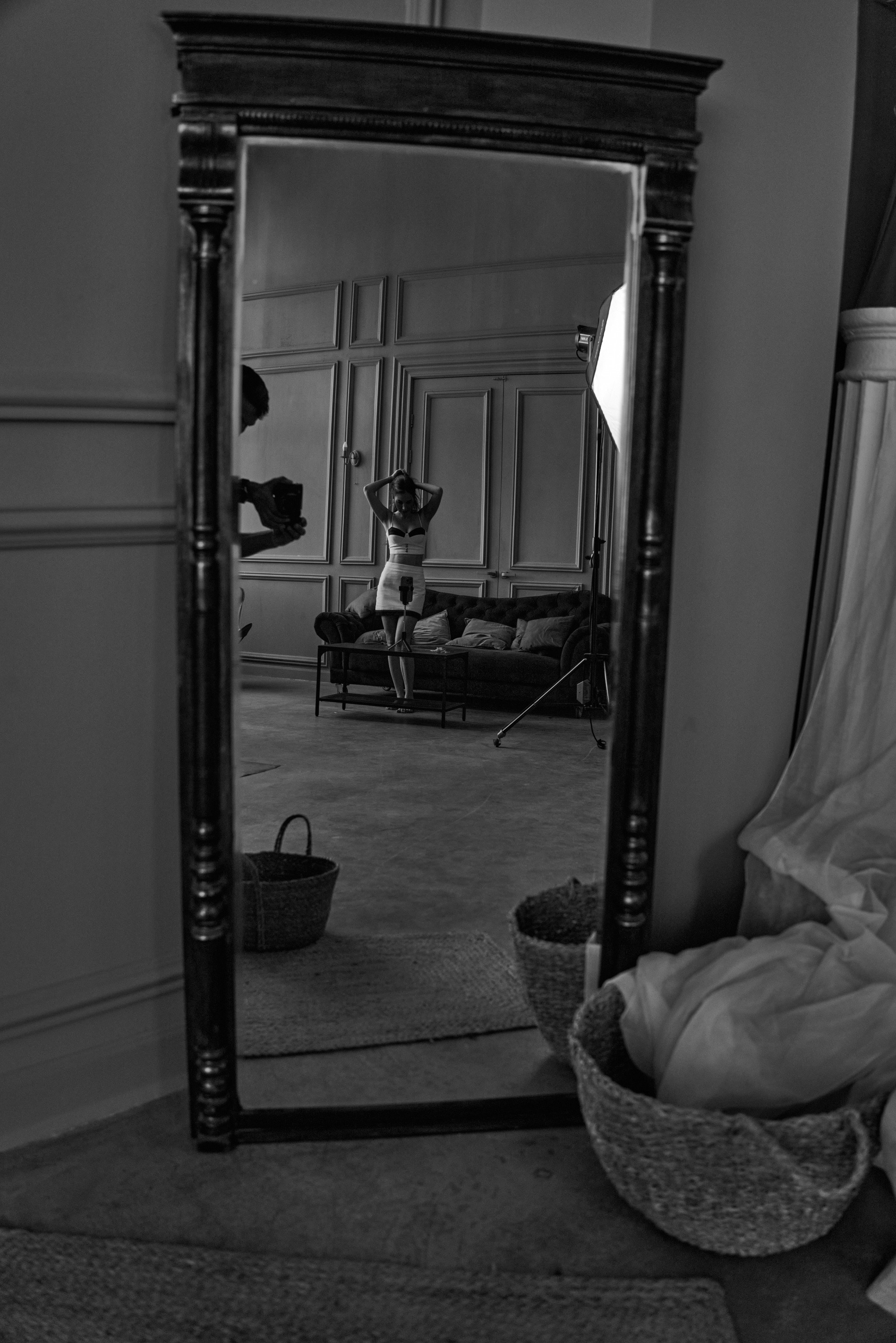 Будуарная фотосессия Воронеж. Стиль Энни Лейбовиц