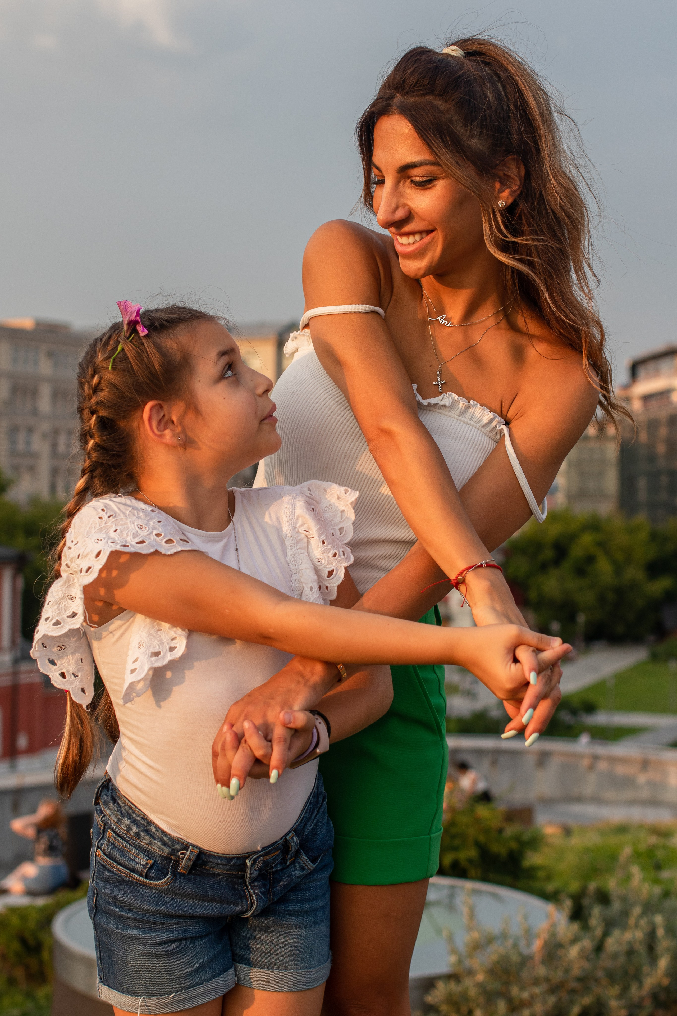 Ани и Николь. Фотограф анималист и семейный фотограф в Москве Наталья Носова