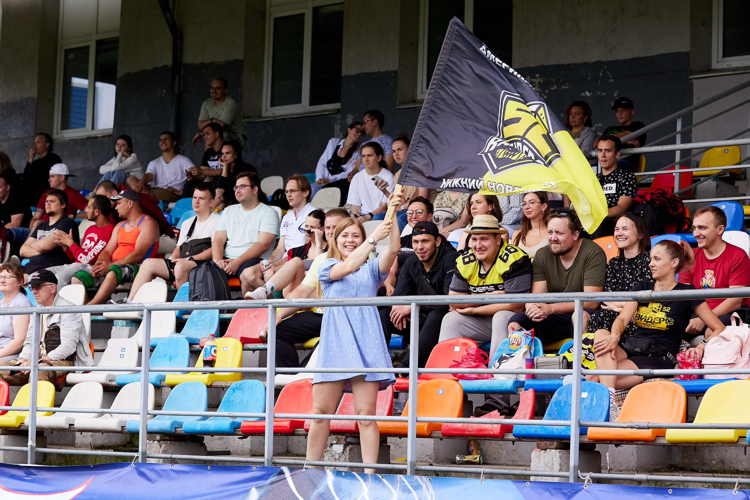 Американский футбол. Матч Чемпионата России — Рейдерс52 — Драконы. Светлана Родионова — фотограф спортивный и не только