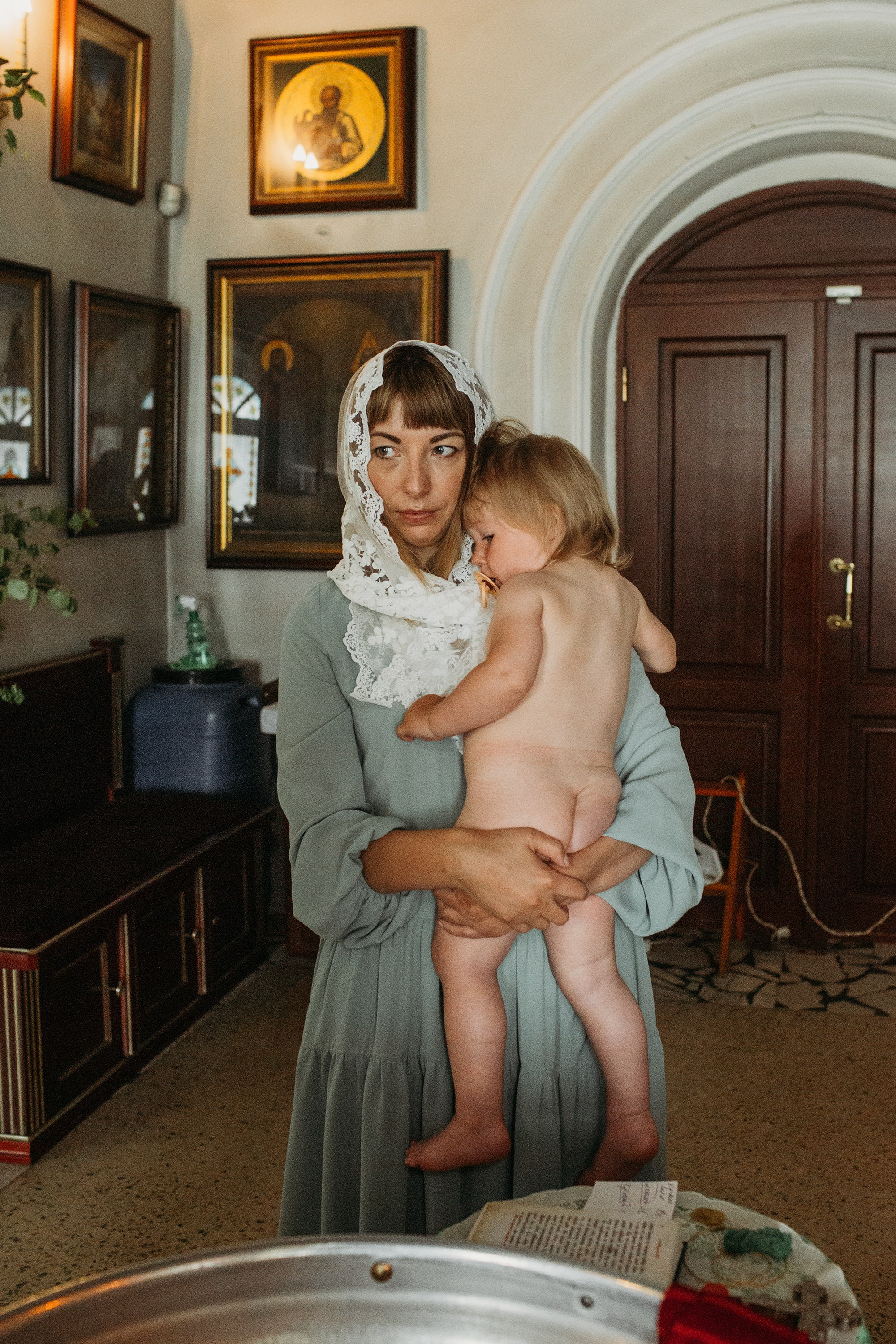 Крещение. Спасский храм с. Коларово. Семейный фотограф Томск