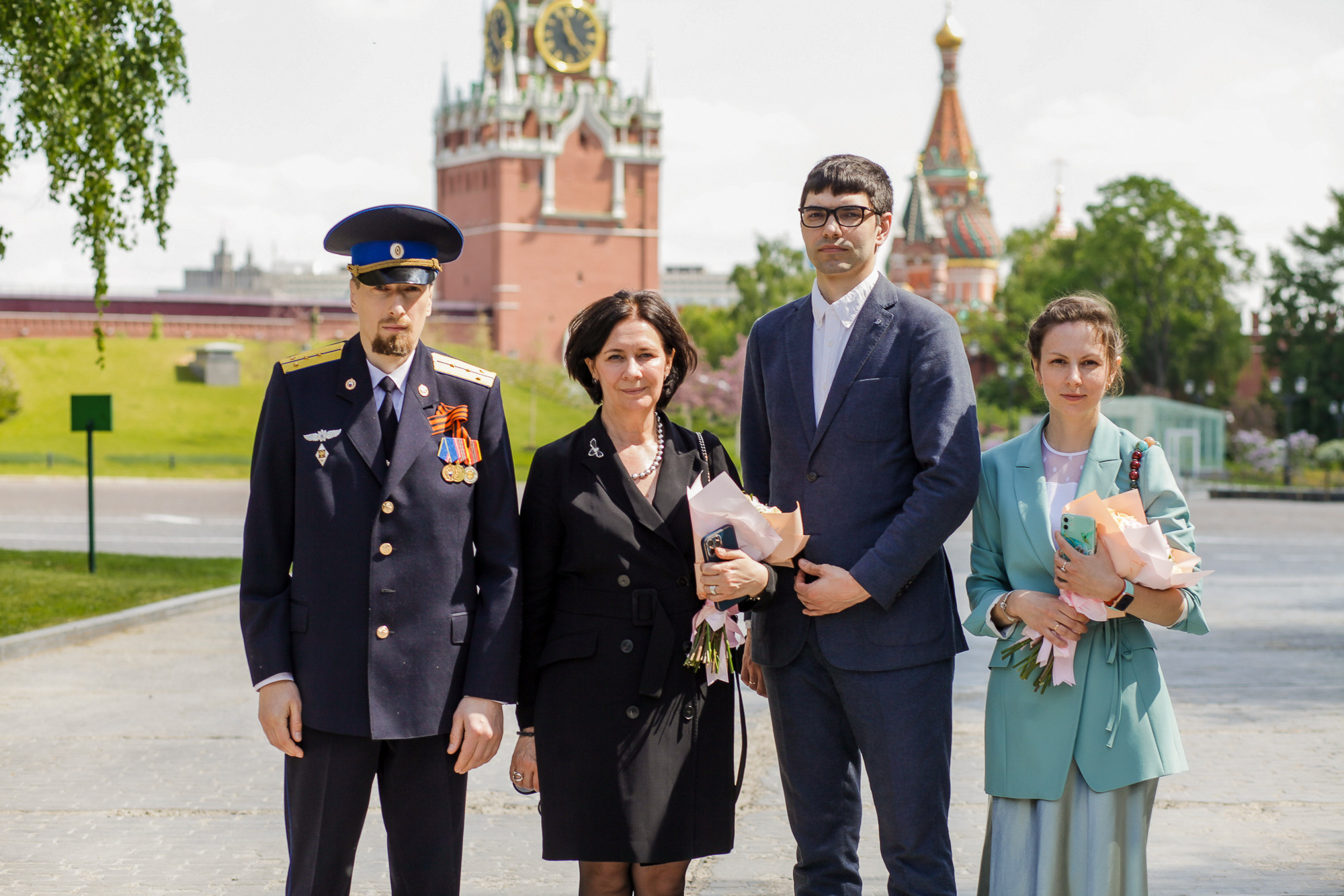 Присяга юнармейцев на Соборной площади Кремля. Фотограф в Москве Ольга Колесникова