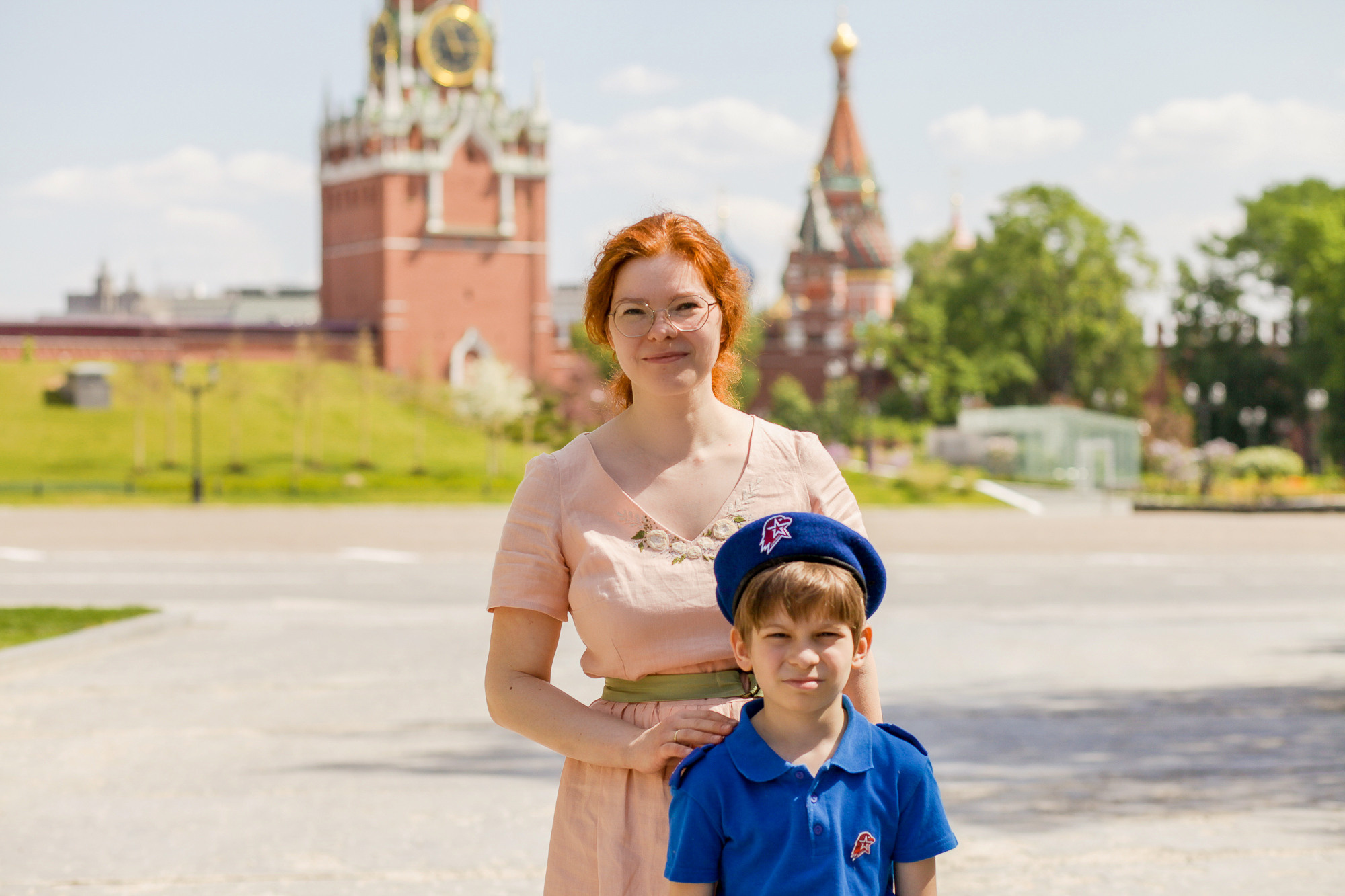 Присяга юнармейцев на Соборной площади Кремля. Фотограф в Москве Ольга Колесникова
