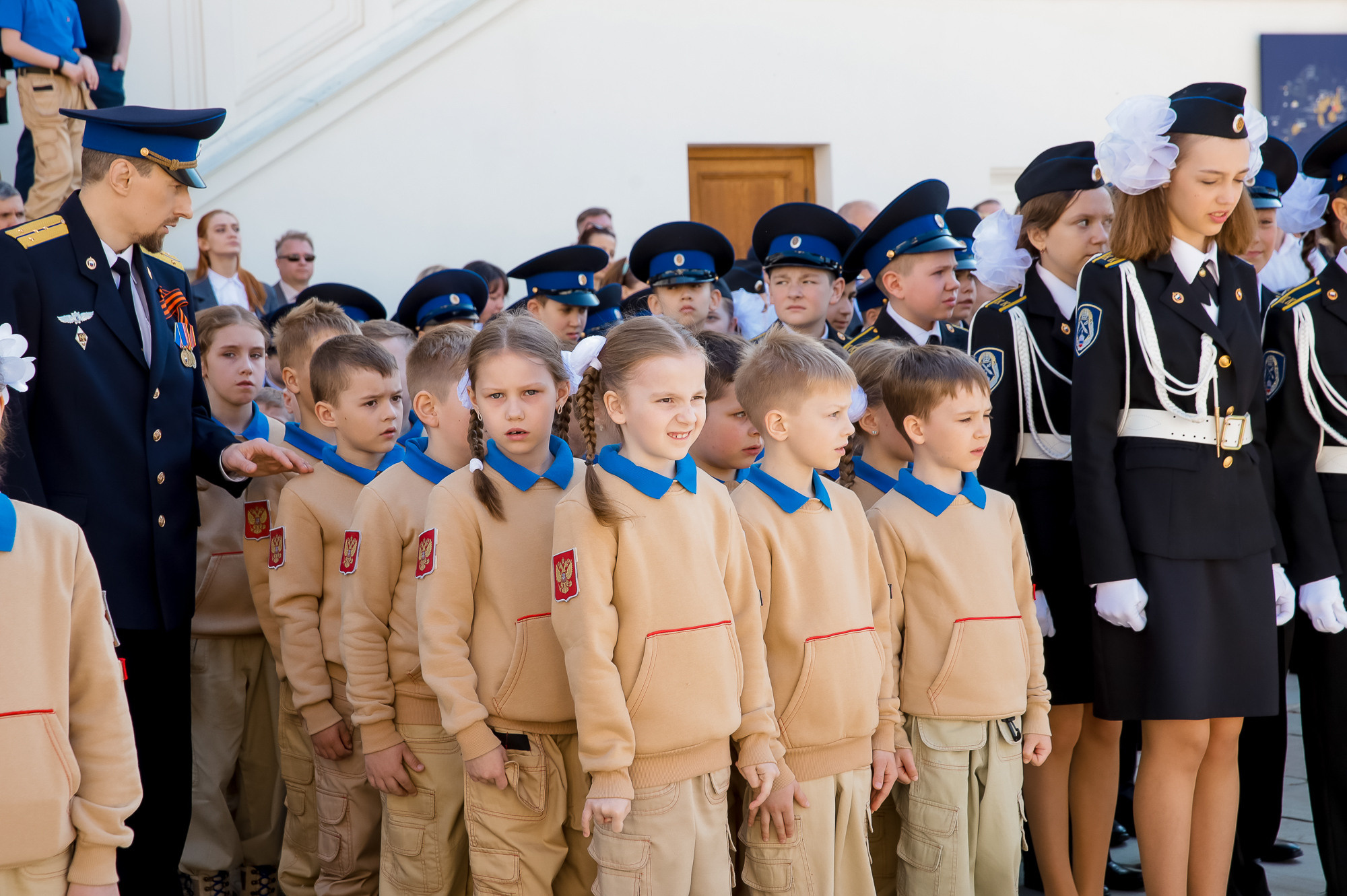 Присяга юнармейцев на Соборной площади Кремля. Фотограф в Москве Ольга Колесникова