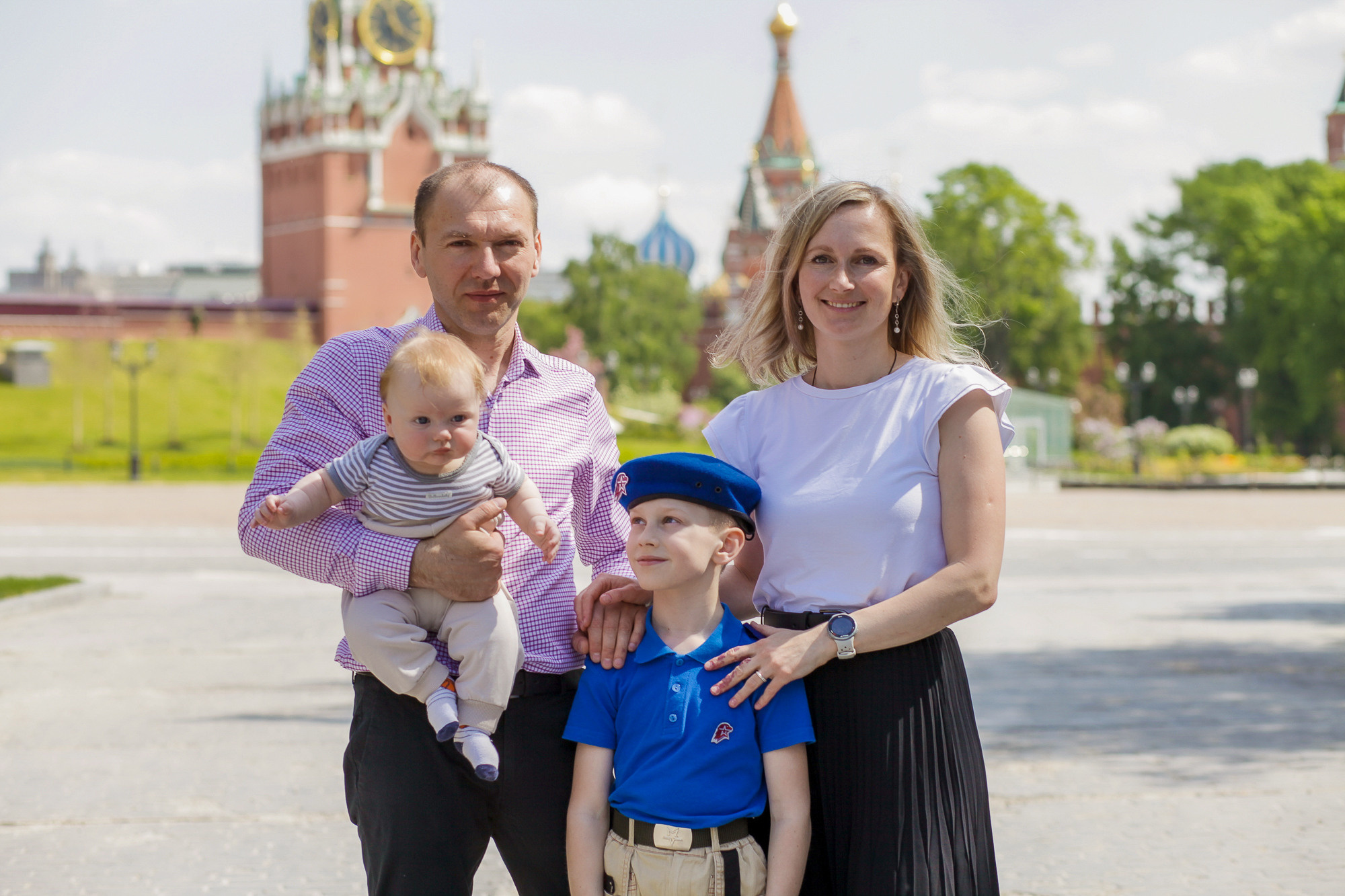 Присяга юнармейцев на Соборной площади Кремля. Фотограф в Москве Ольга Колесникова
