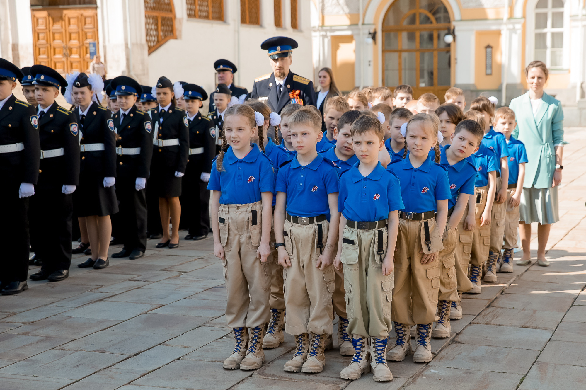 Присяга юнармейцев на Соборной площади Кремля. Фотограф в Москве Ольга Колесникова