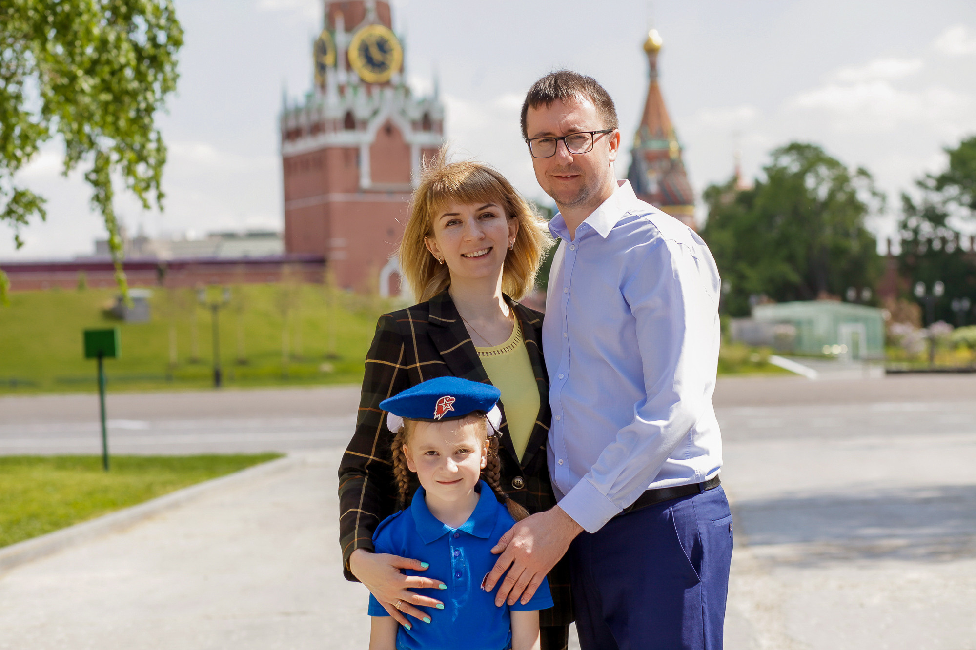 Присяга юнармейцев на Соборной площади Кремля. Фотограф в Москве Ольга Колесникова