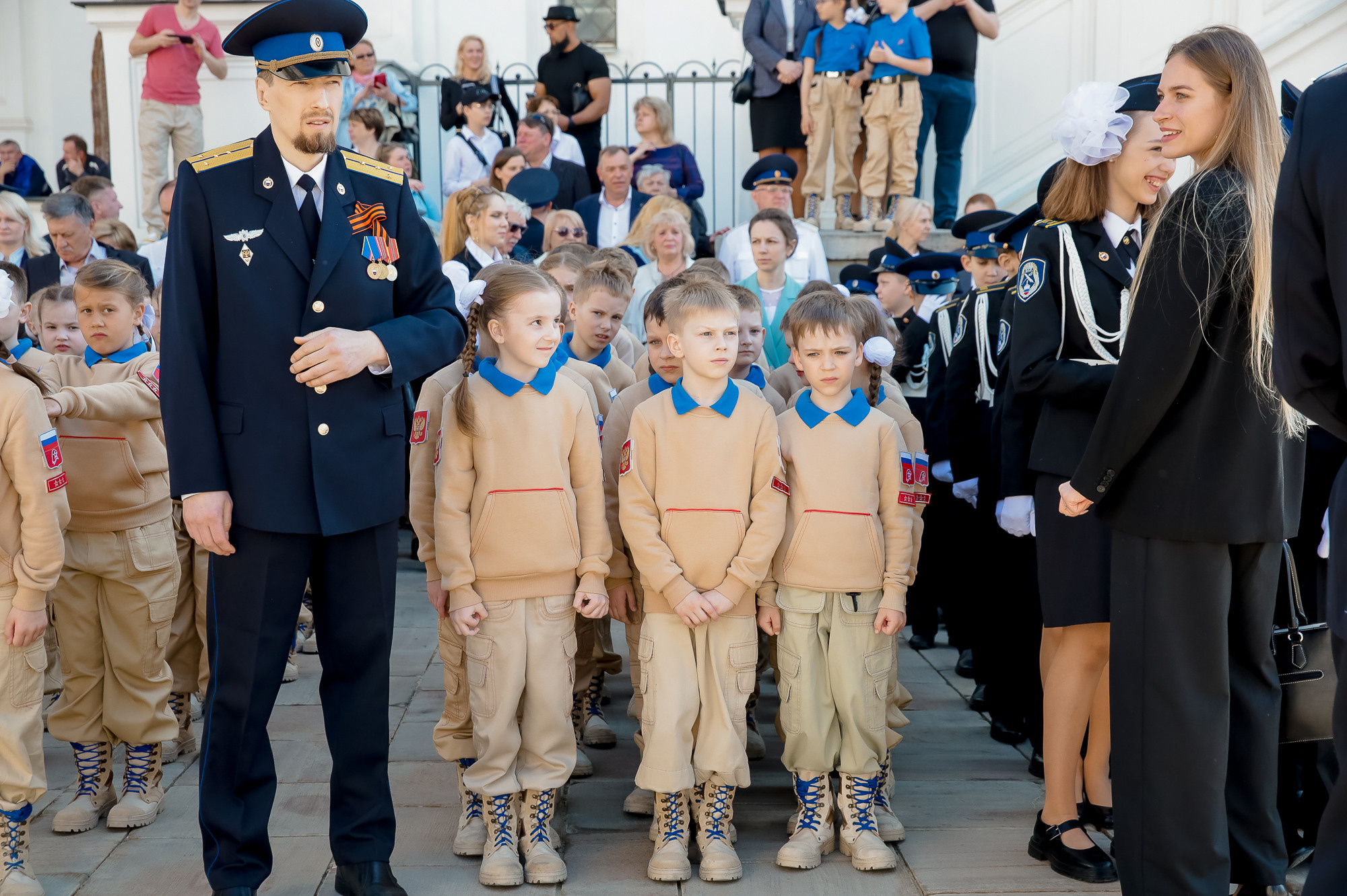 Присяга юнармейцев на Соборной площади Кремля. Фотограф в Москве Ольга Колесникова