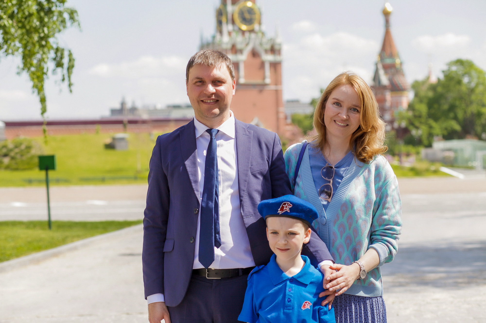 Присяга юнармейцев на Соборной площади Кремля. Фотограф в Москве Ольга Колесникова
