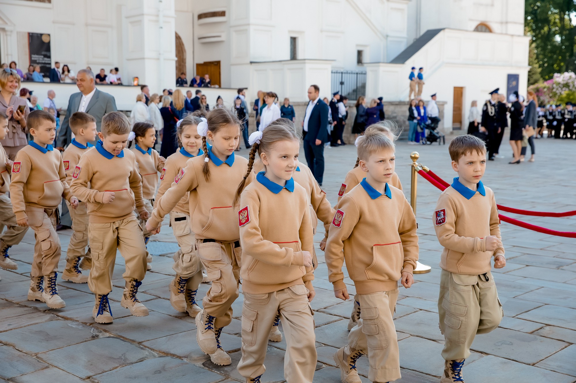 Присяга юнармейцев на Соборной площади Кремля. Фотограф в Москве Ольга Колесникова