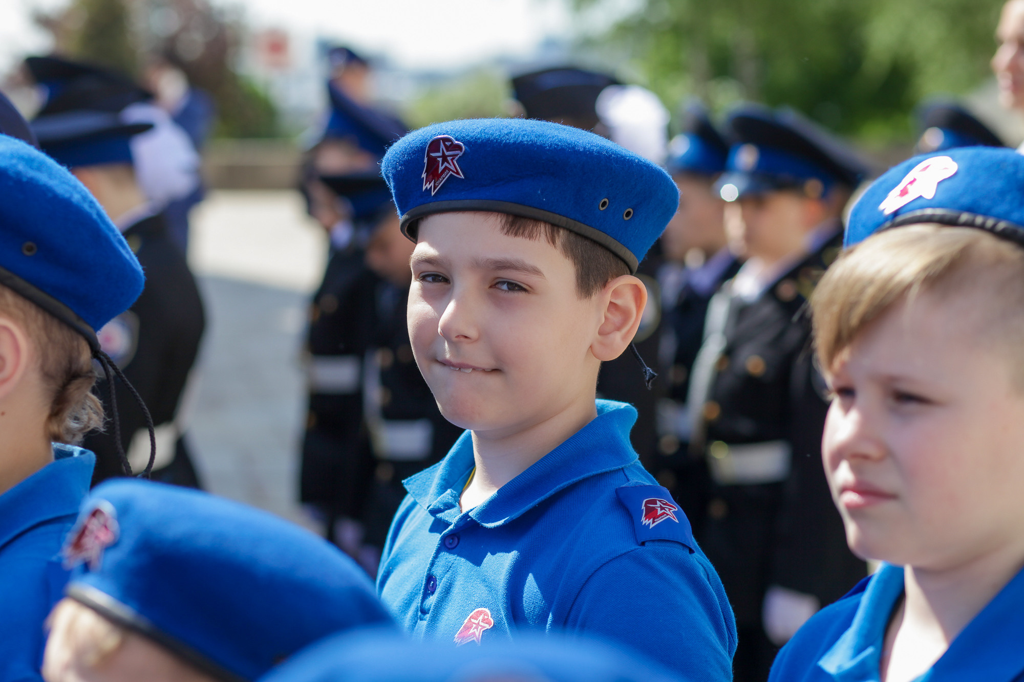 Присяга юнармейцев на Соборной площади Кремля. Фотограф в Москве Ольга Колесникова