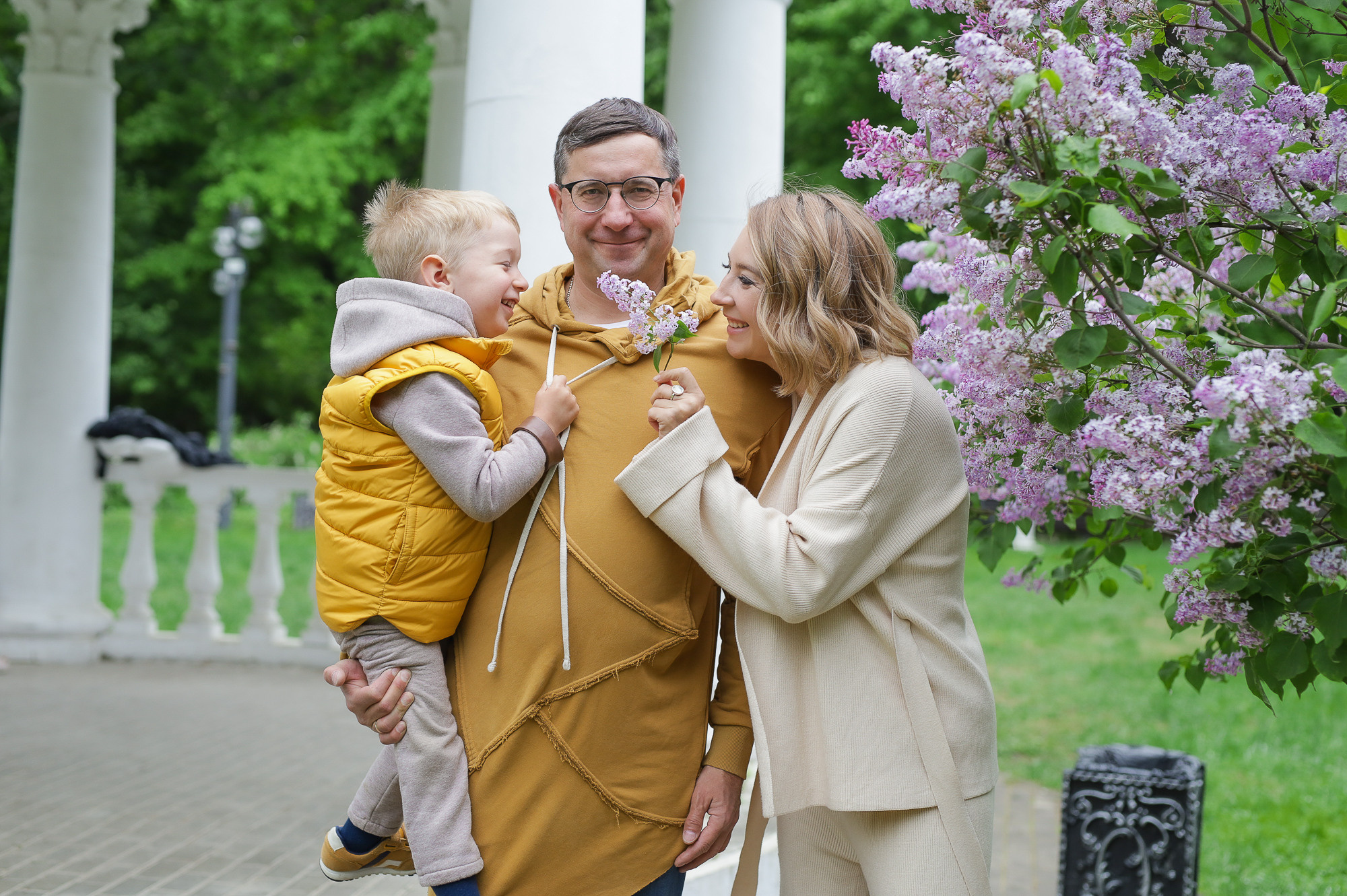 Алина, Сергей и Ярослав. Фотограф в Москве Ольга Колесникова