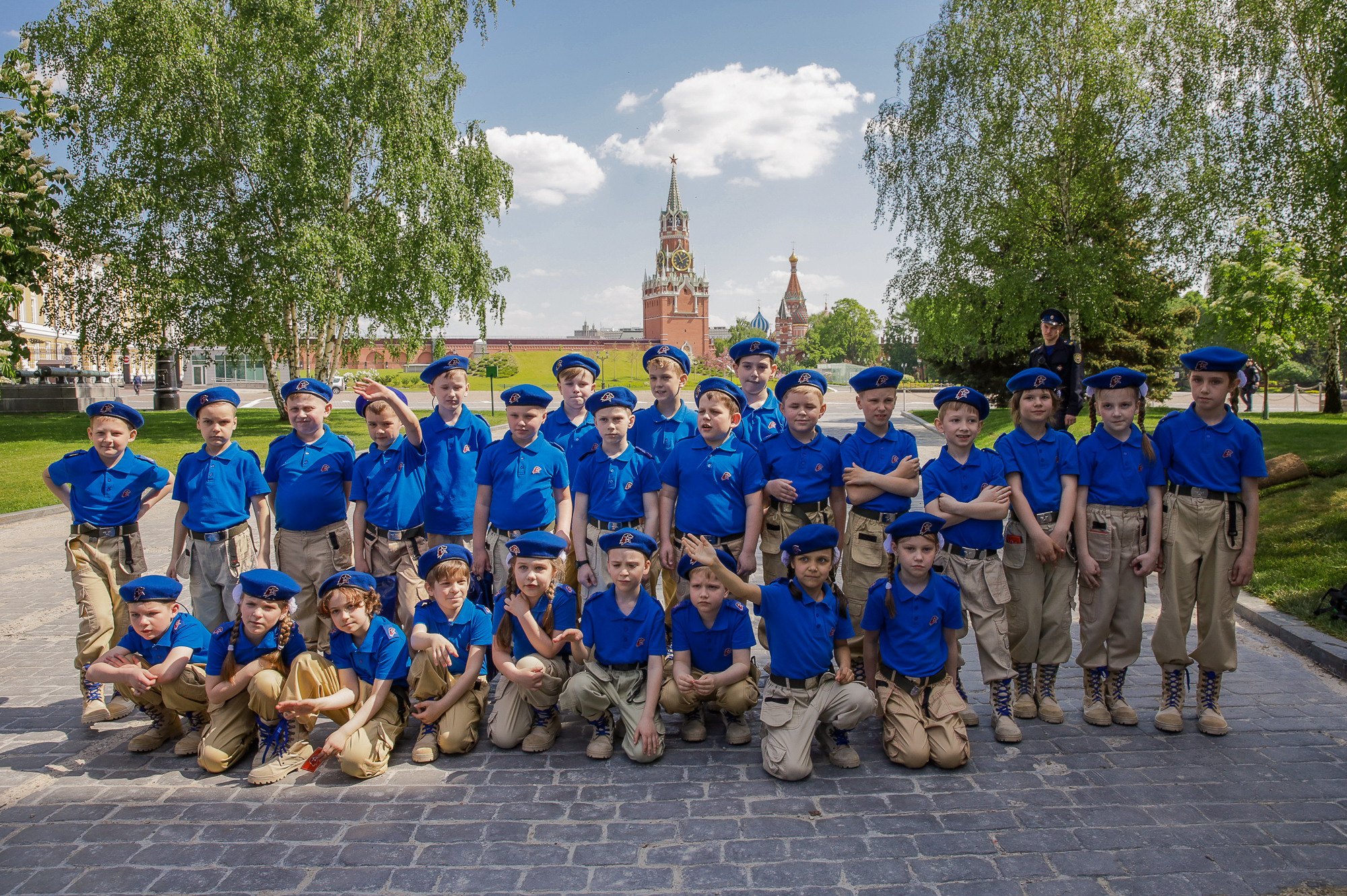 Присяга юнармейцев на Соборной площади Кремля. Фотограф в Москве Ольга Колесникова