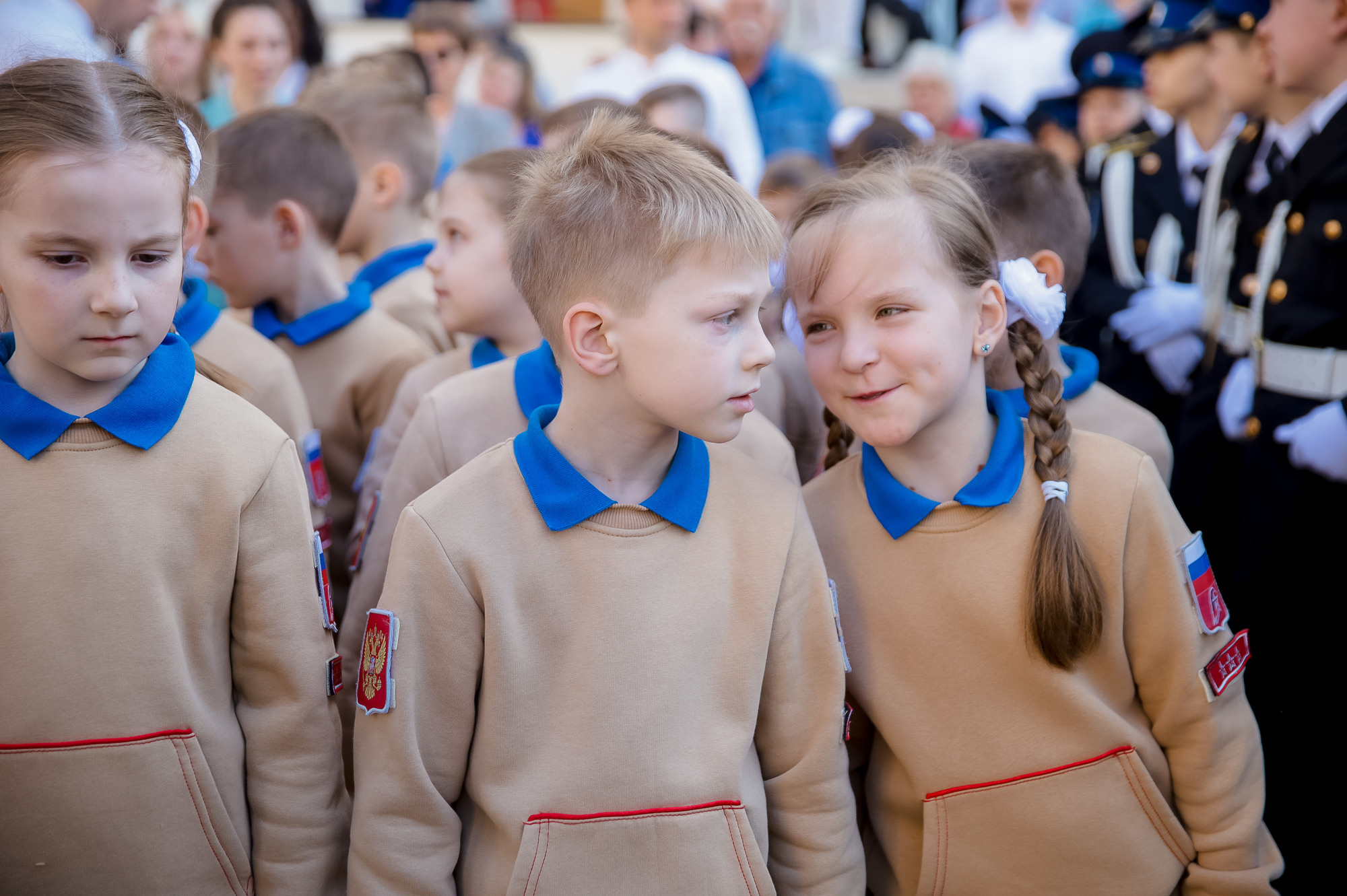 Присяга юнармейцев на Соборной площади Кремля. Фотограф в Москве Ольга Колесникова