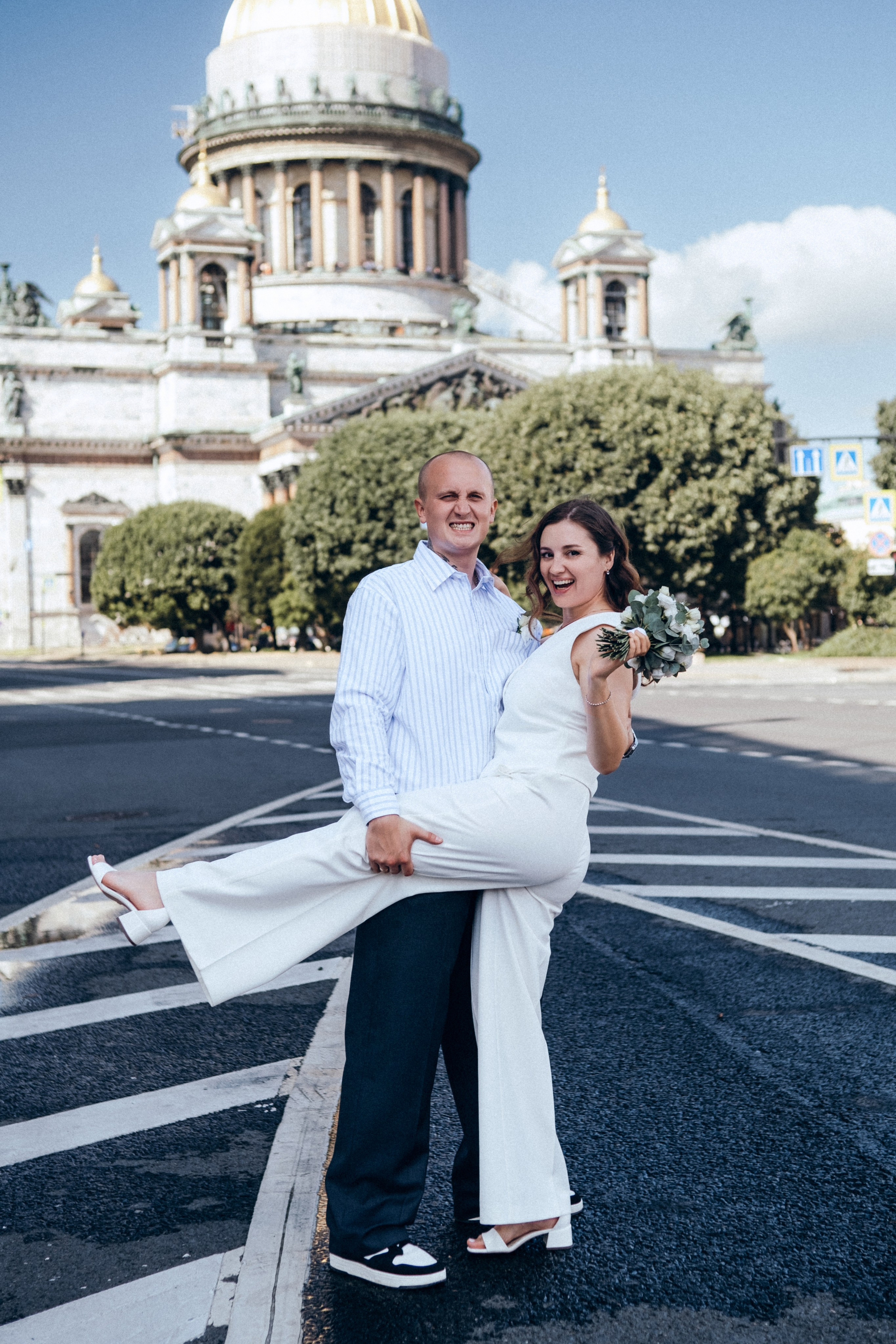 ЗАГС Адмиралтейского района+Витебский вокзал. Фотограф в Санкт-Петербурге Кристина Брянская