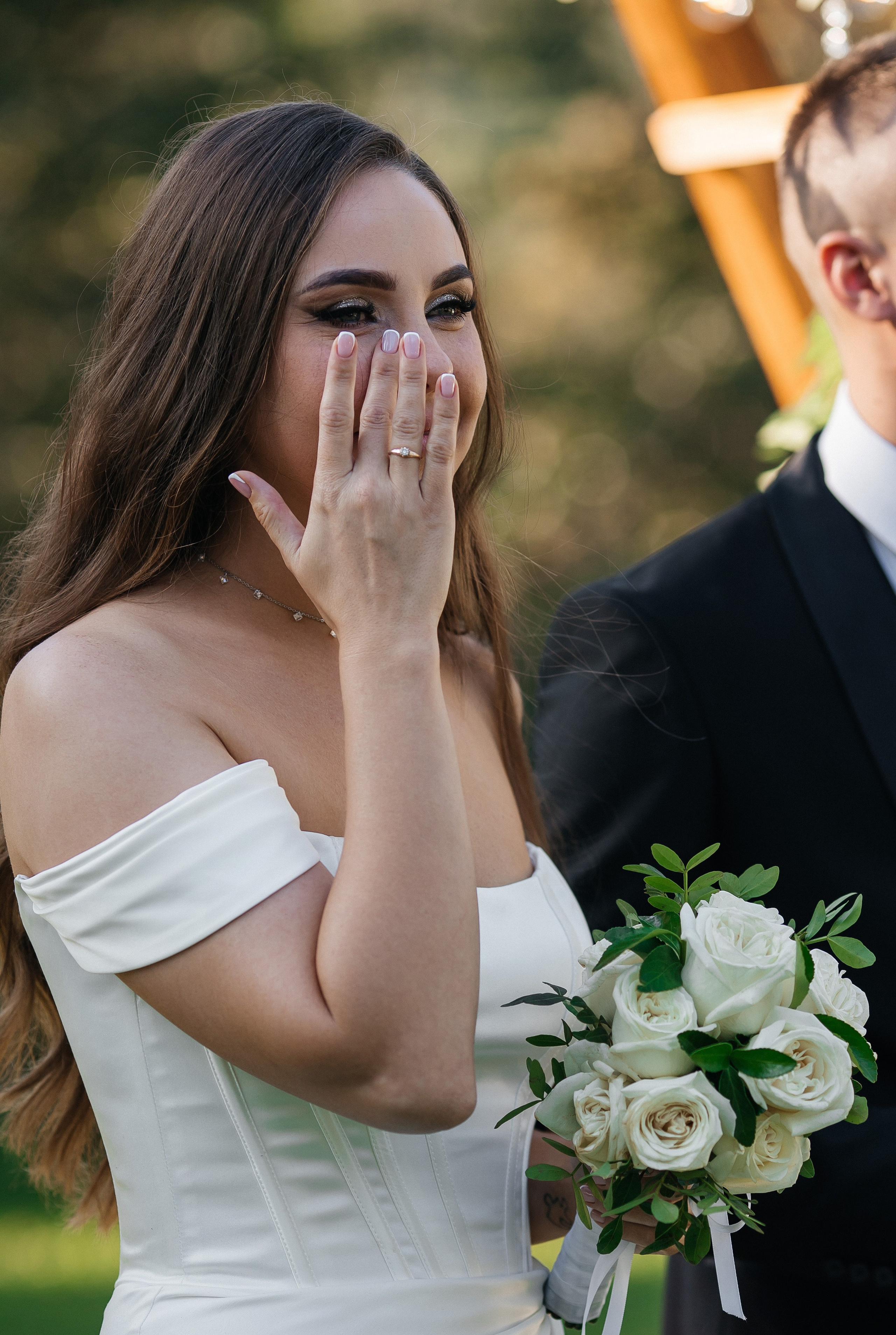 Свадьба на открытом воздухе. Свадебный и семейный фотограф в Москве Олеся Подколзина