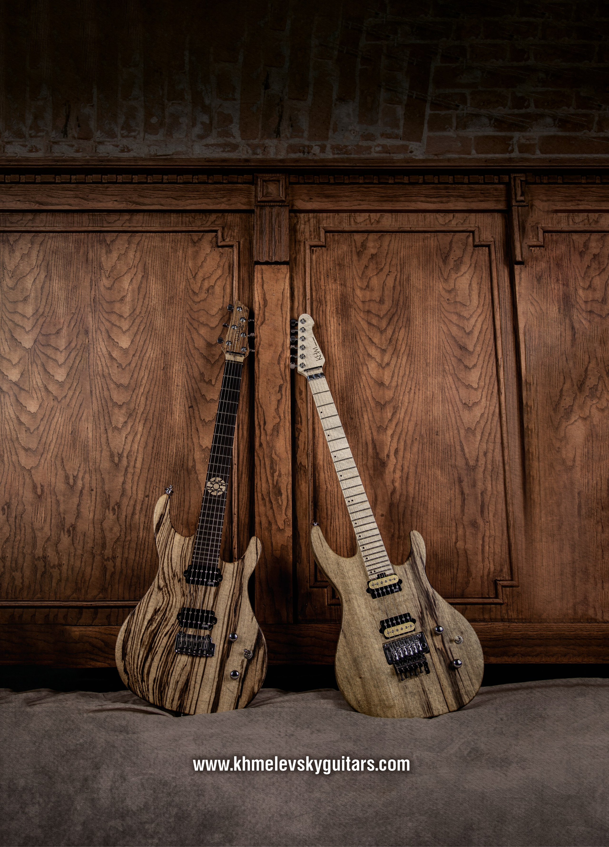 Проект: Каталог электрогитар Khmelevsky Custom Guitars2. Александр Воронов — графический дизайнер