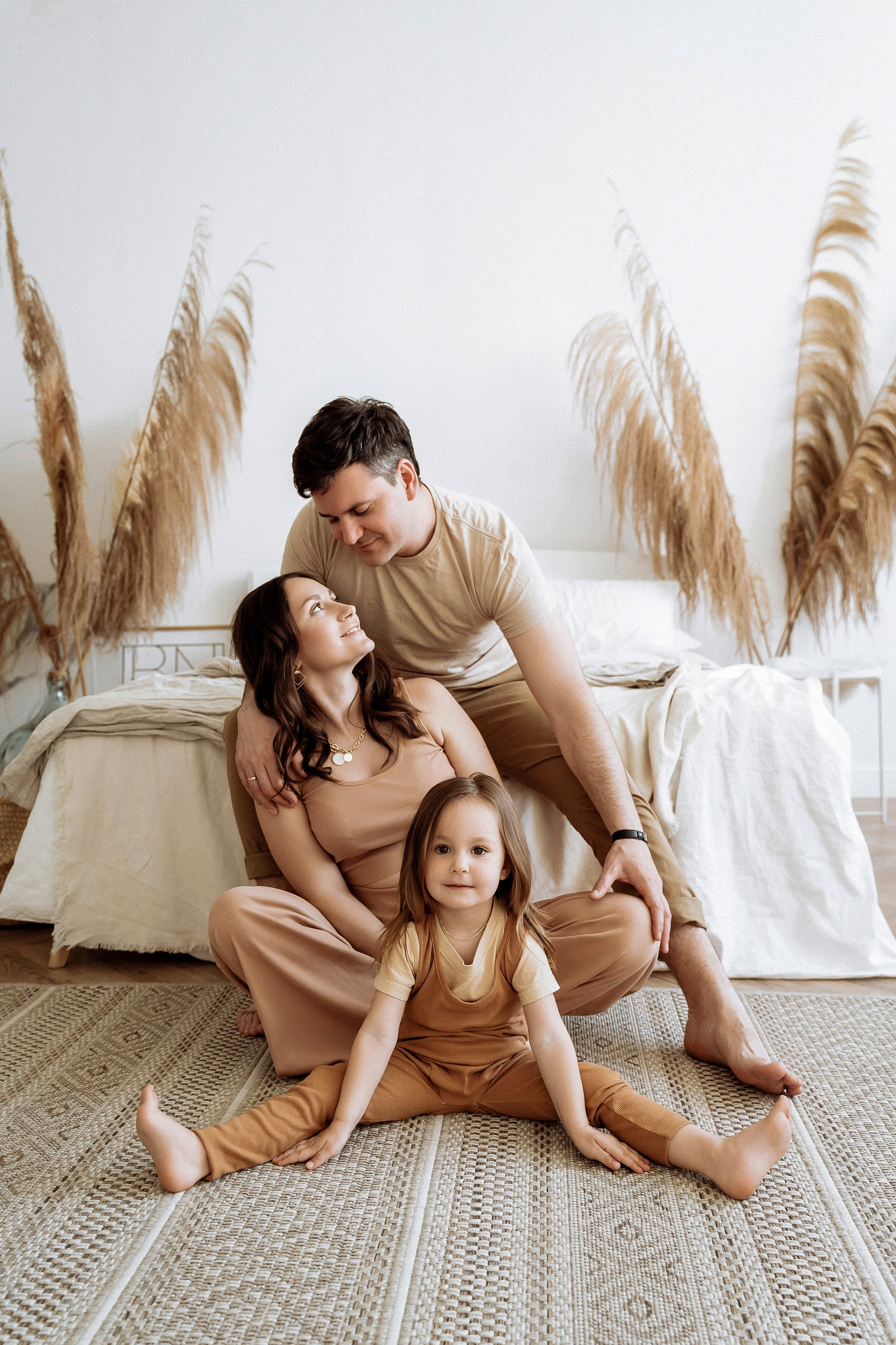 Андрей, Алёна и Анечка. Свадебный фотограф в Москве Яна Деньгина