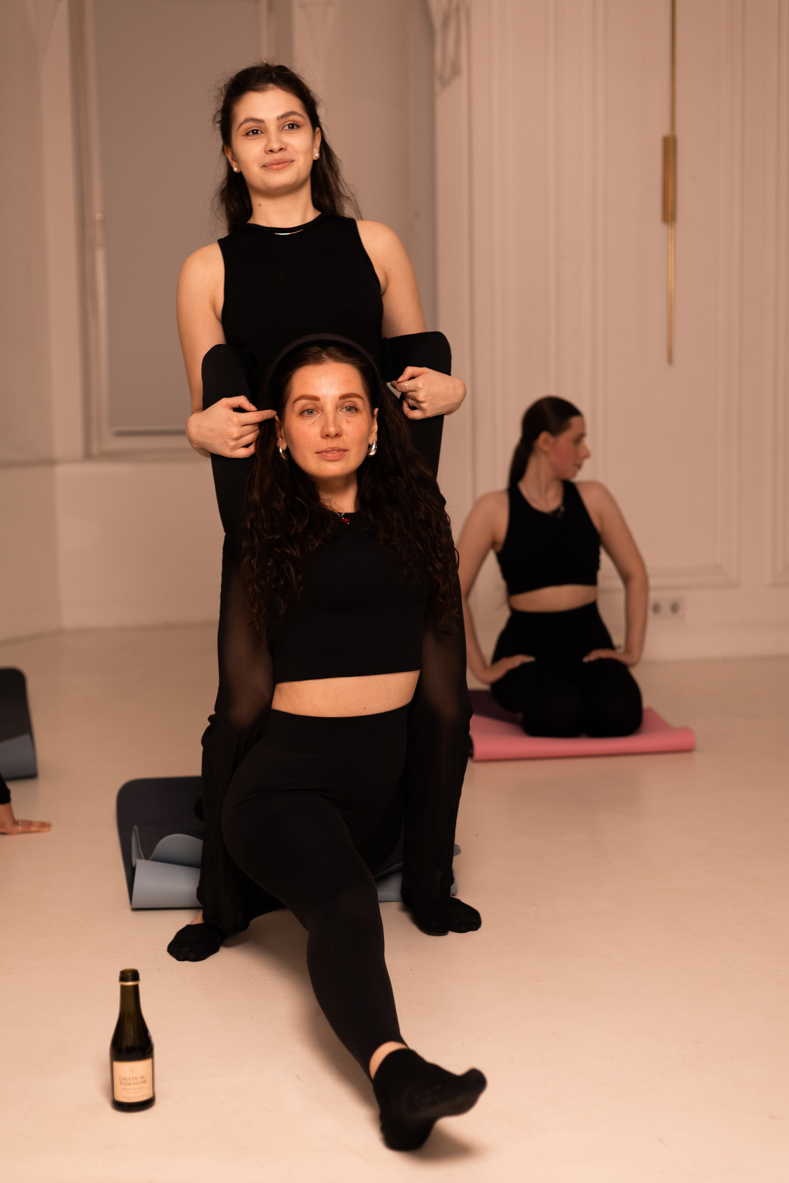 Новогоднее занятие по растяжке. Фотограф в Санкт-Петербурге Смирнова Диана