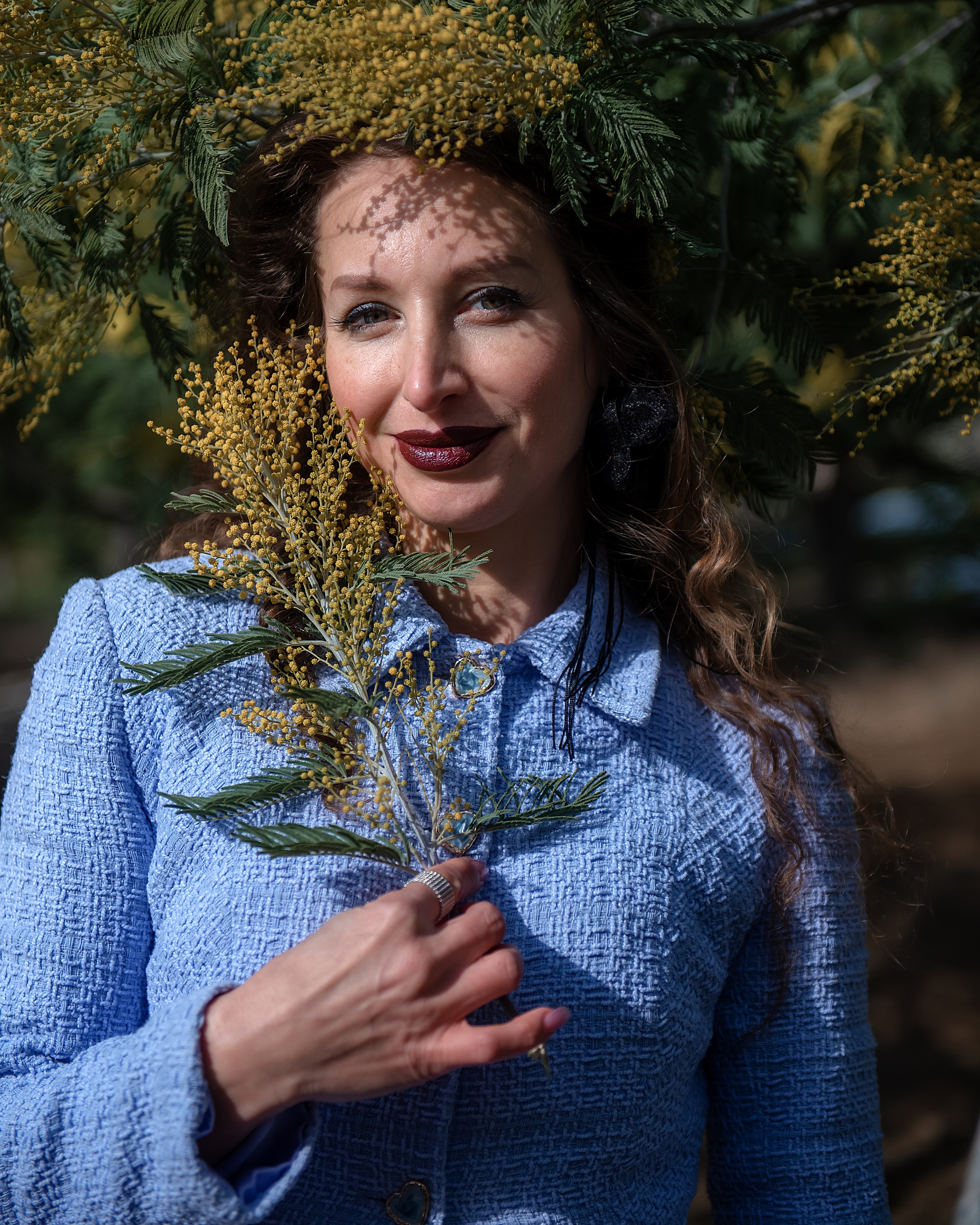 Сад с мимозами. Семейный и коммерческий фотограф в Сочи Александр Бодунов