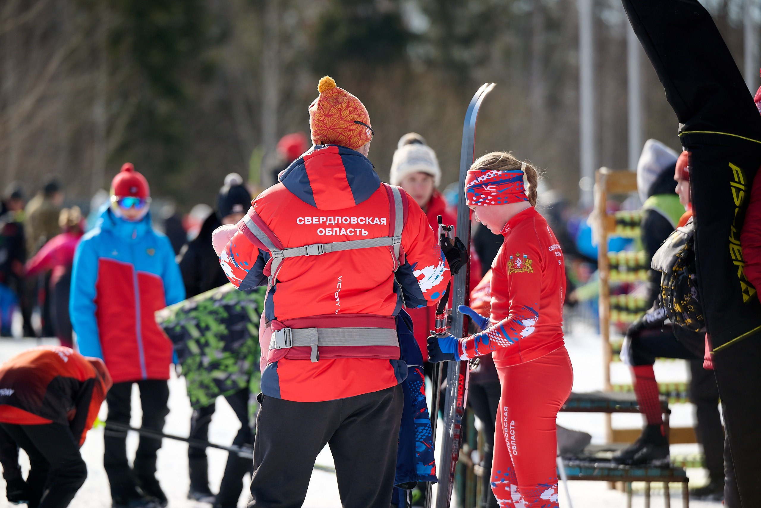 Всероссийские соревнования по лыжным гонкам «Пионерская правда». Ижевс. Спортивный репортажный фотограф в Ижевске Сергей Мерзляков