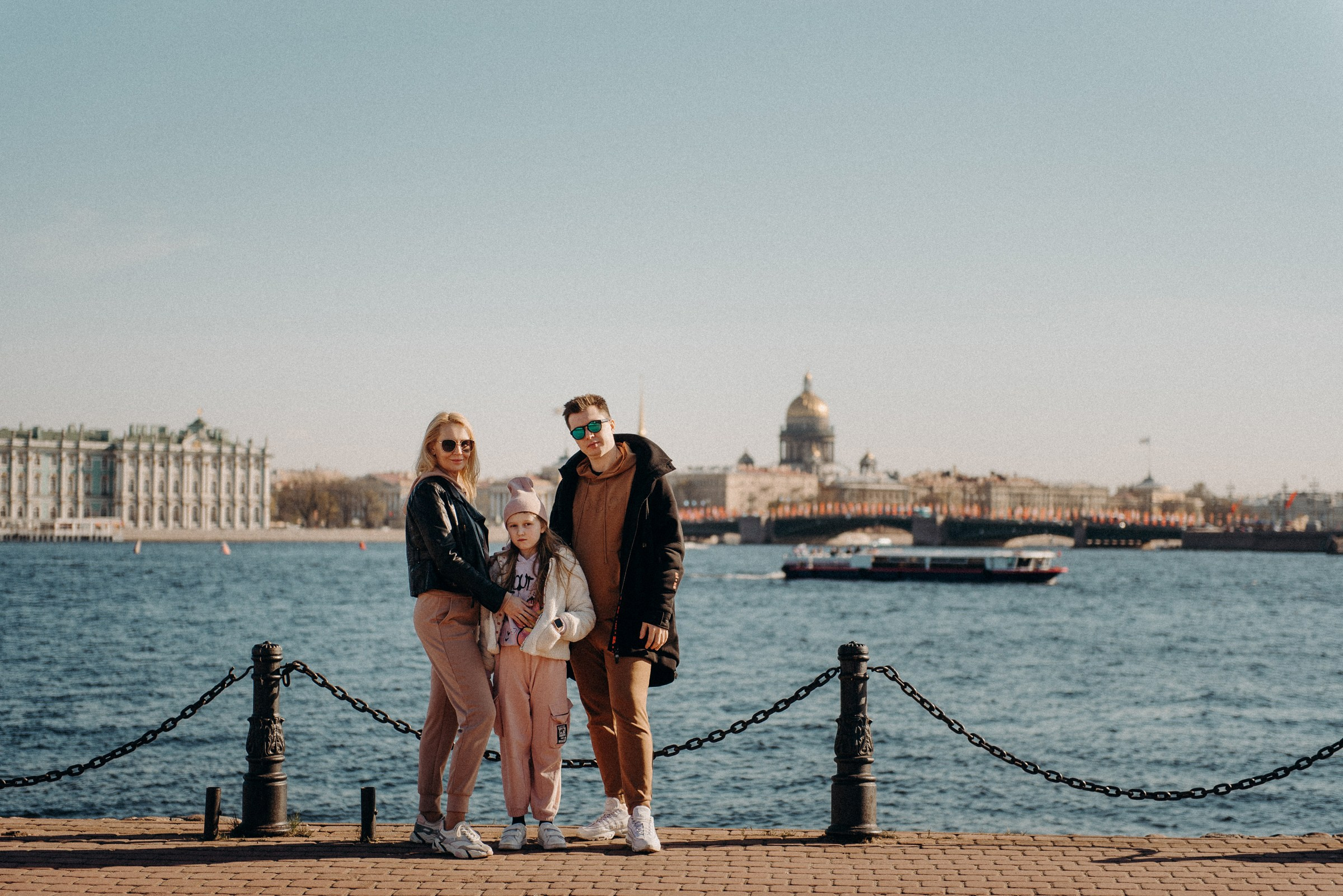 семейная фотосессия у Петропавловской крепости